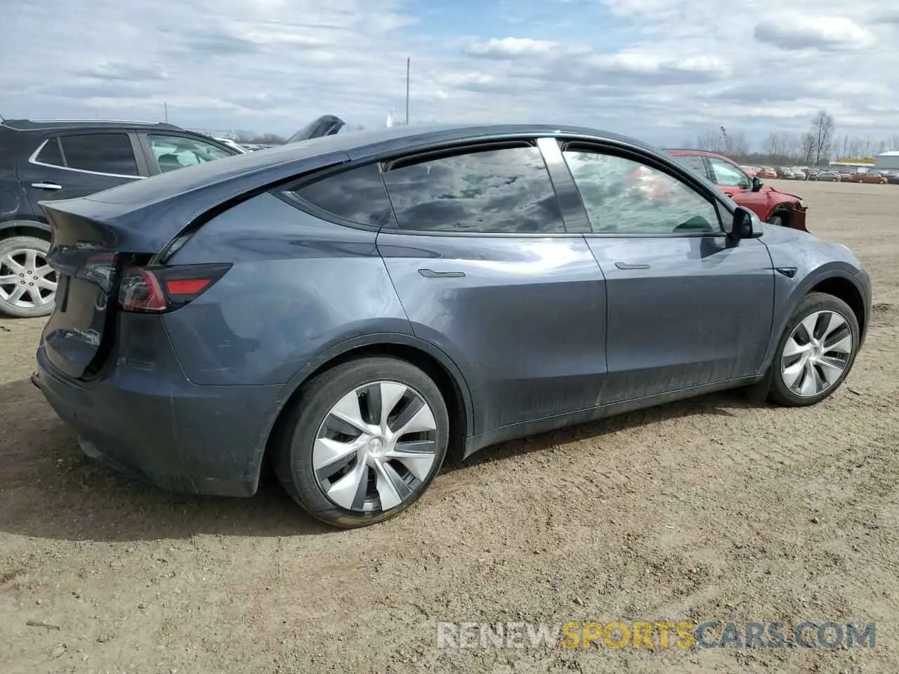 3 Фотография поврежденного автомобиля 7SAYGDEE7PA079740 TESLA MODEL Y 2023