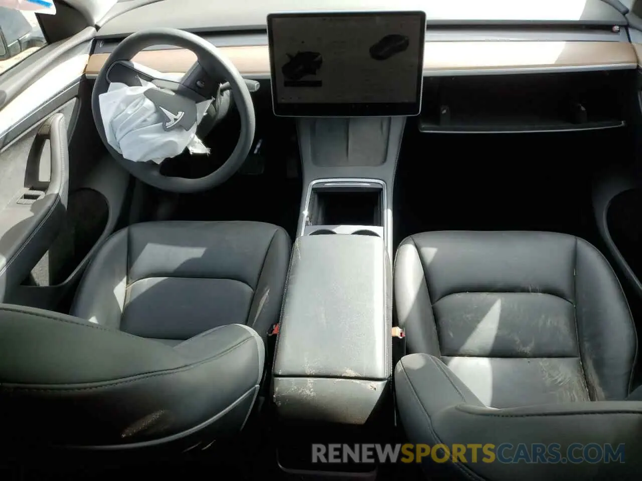 8 Фотография поврежденного автомобиля 7SAYGDEE7PA079740 TESLA MODEL Y 2023