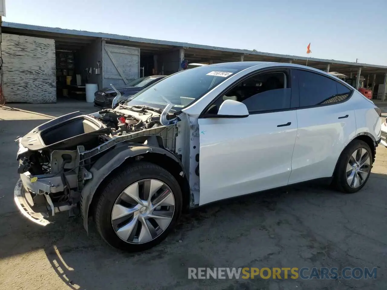 1 Photograph of a damaged car 7SAYGDEE7PA082539 TESLA MODEL Y 2023