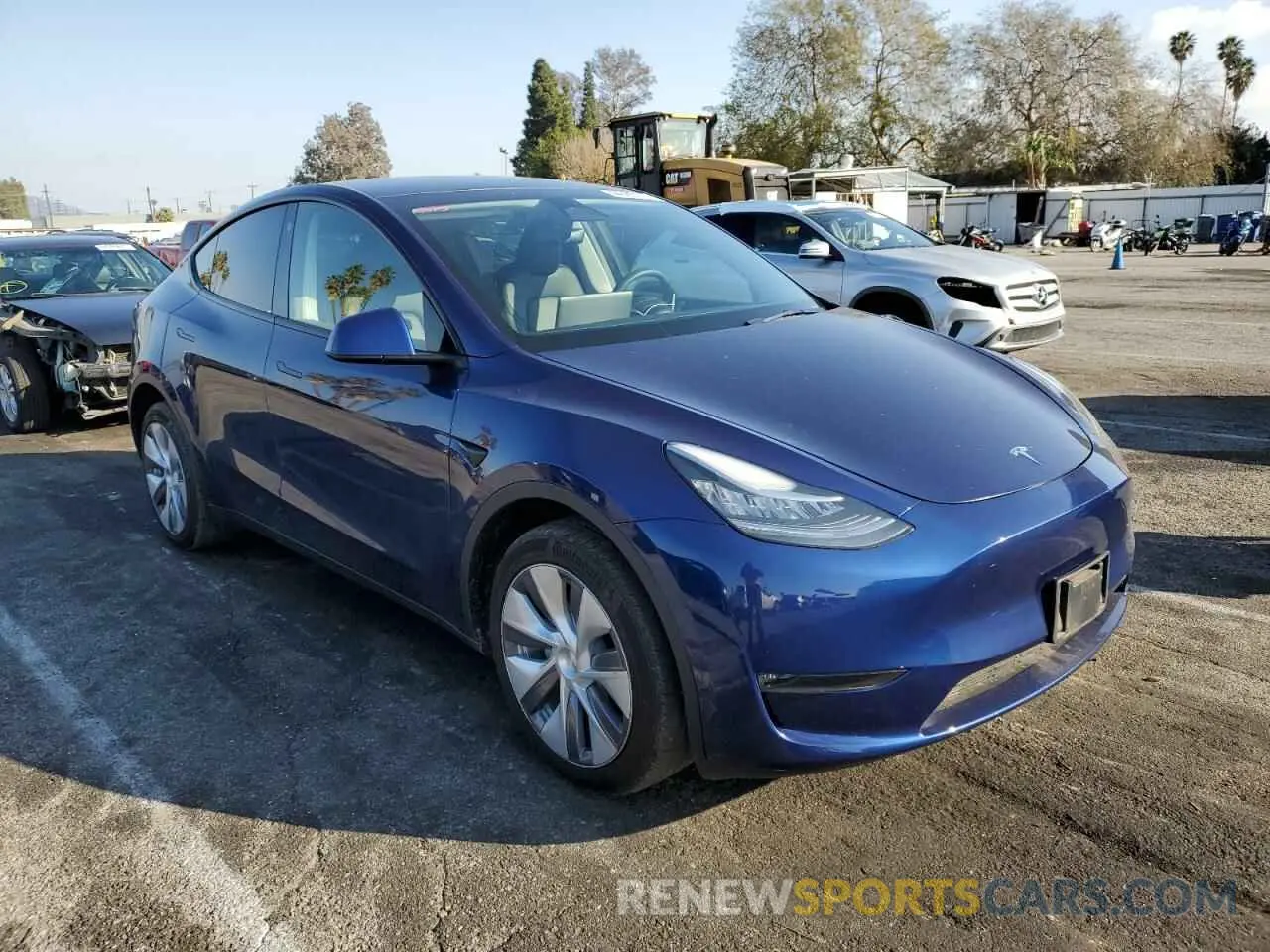 4 Фотография поврежденного автомобиля 7SAYGDEE7PA095307 TESLA MODEL Y 2023