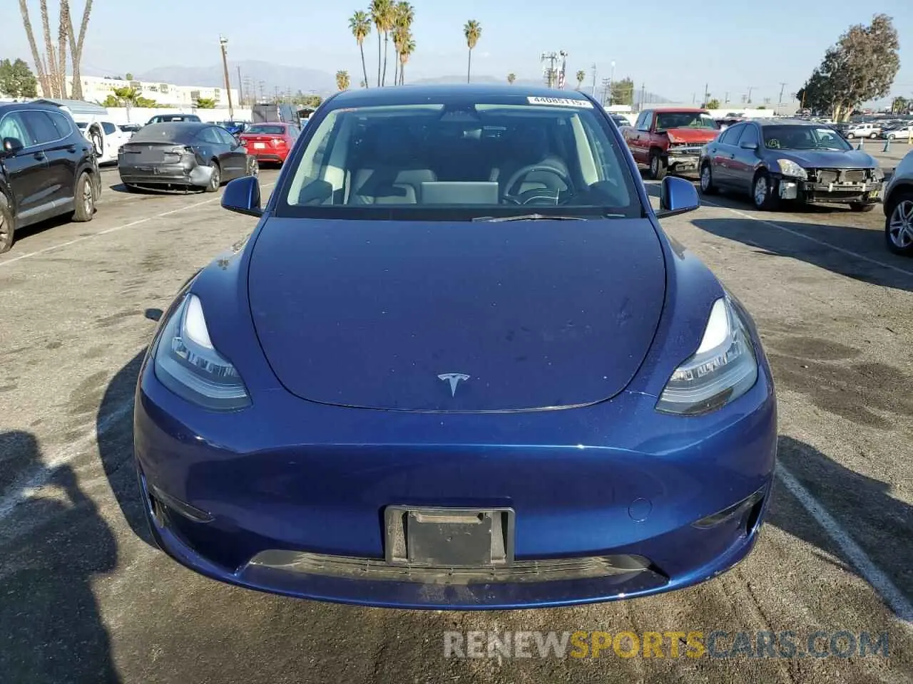 5 Фотография поврежденного автомобиля 7SAYGDEE7PA095307 TESLA MODEL Y 2023