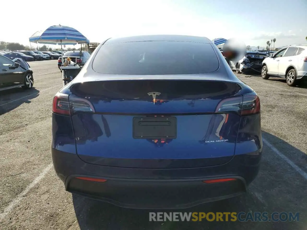 6 Фотография поврежденного автомобиля 7SAYGDEE7PA095307 TESLA MODEL Y 2023