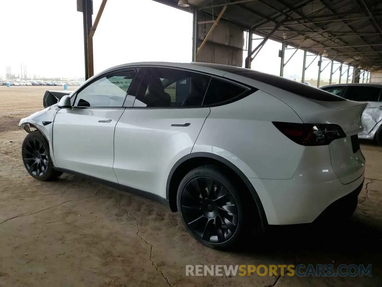 2 Фотография поврежденного автомобиля 7SAYGDEE7PA097462 TESLA MODEL Y 2023