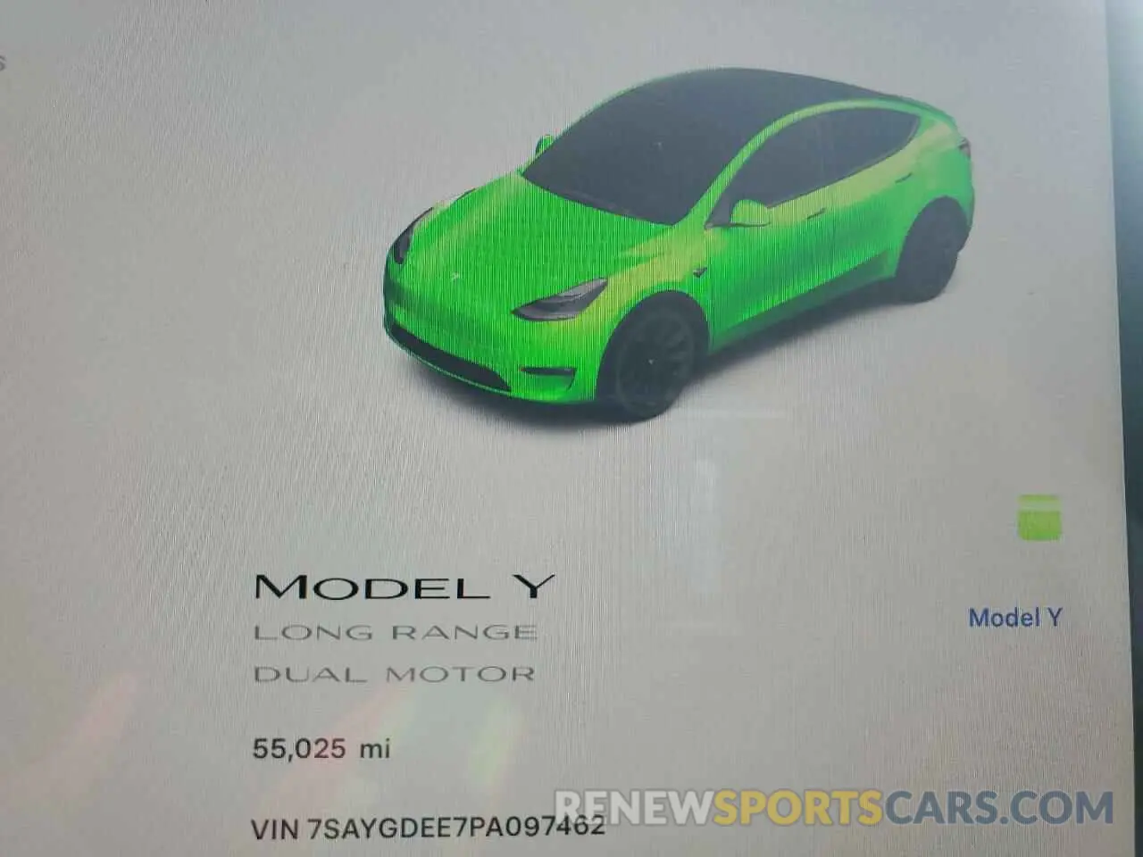 9 Фотография поврежденного автомобиля 7SAYGDEE7PA097462 TESLA MODEL Y 2023