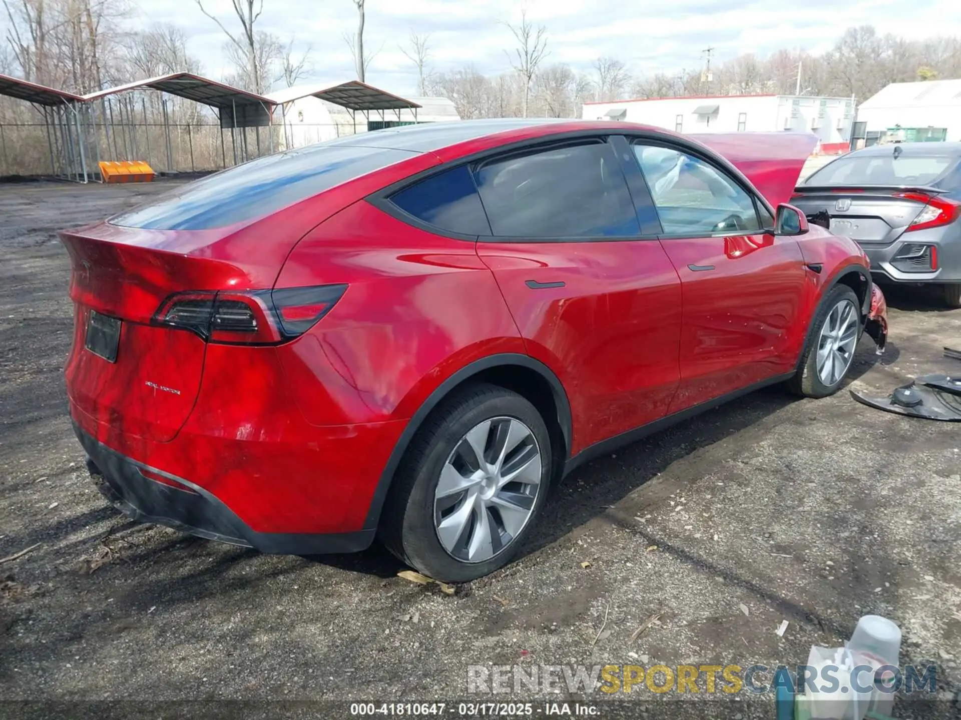 4 Photograph of a damaged car 7SAYGDEE7PA101994 TESLA MODEL Y 2023