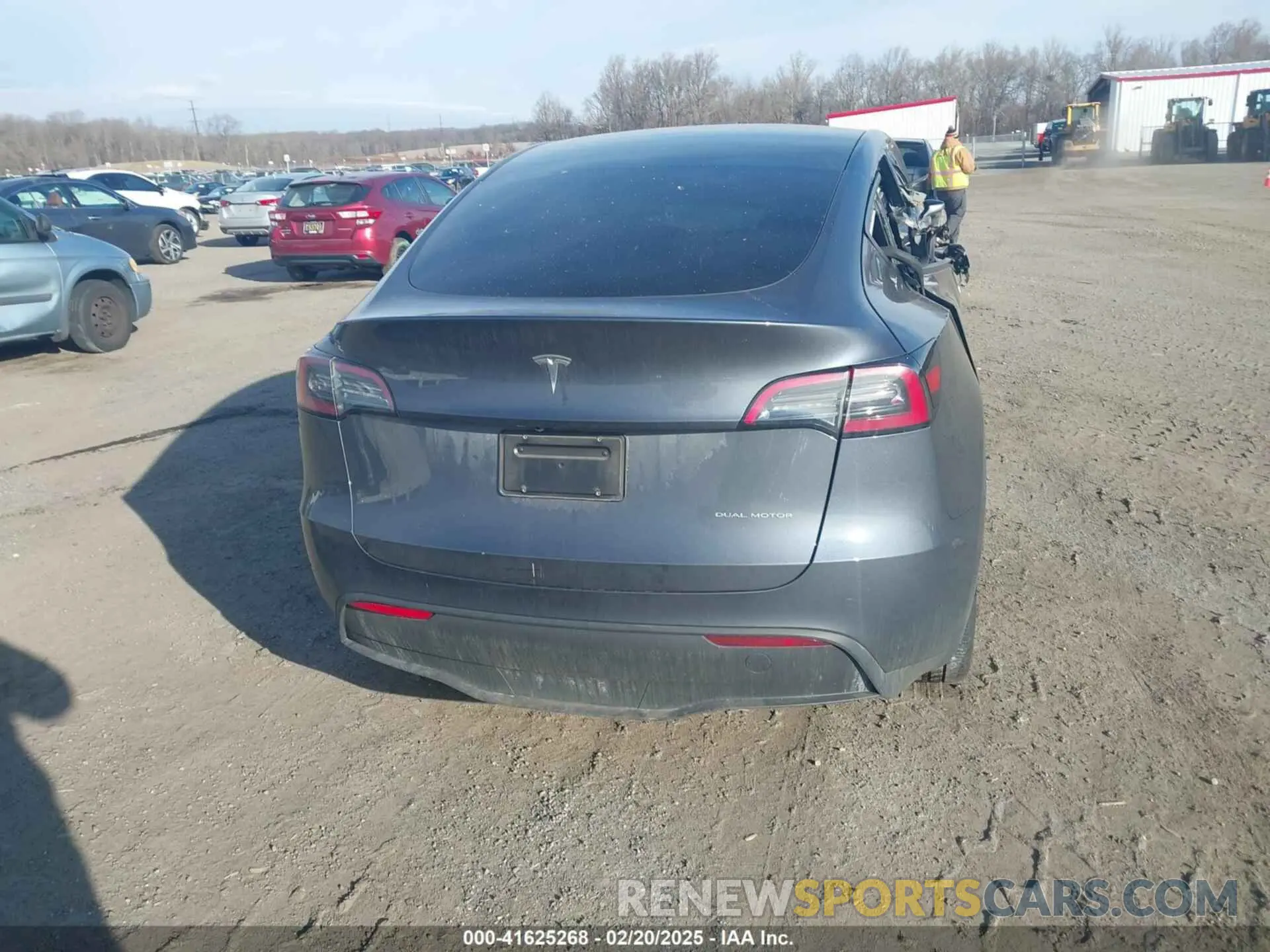 16 Фотография поврежденного автомобиля 7SAYGDEE7PA109299 TESLA MODEL Y 2023