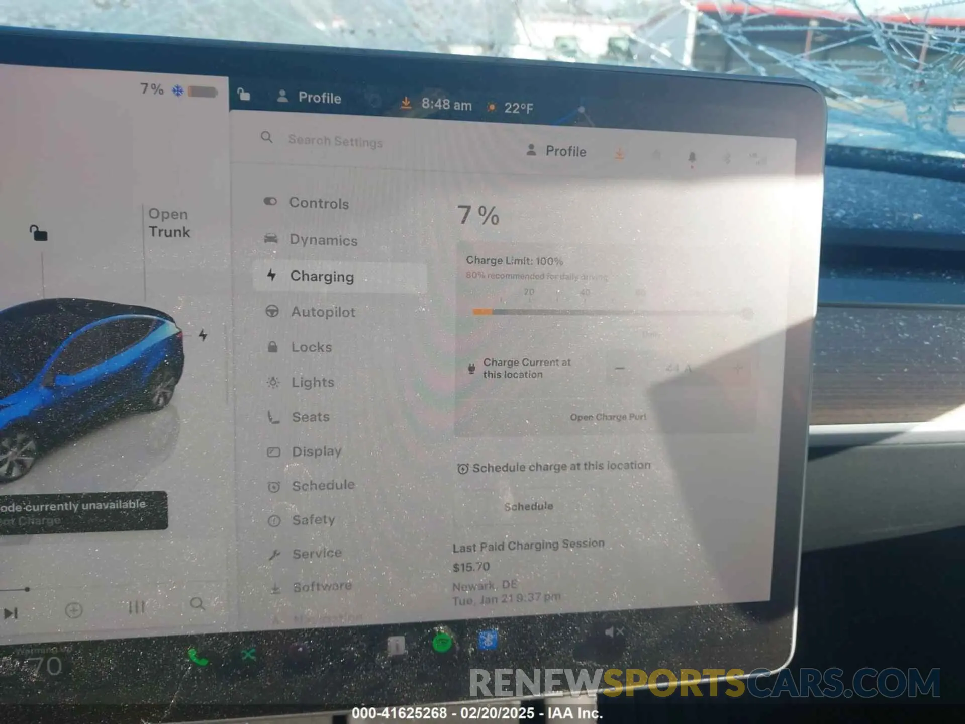 17 Фотография поврежденного автомобиля 7SAYGDEE7PA109299 TESLA MODEL Y 2023