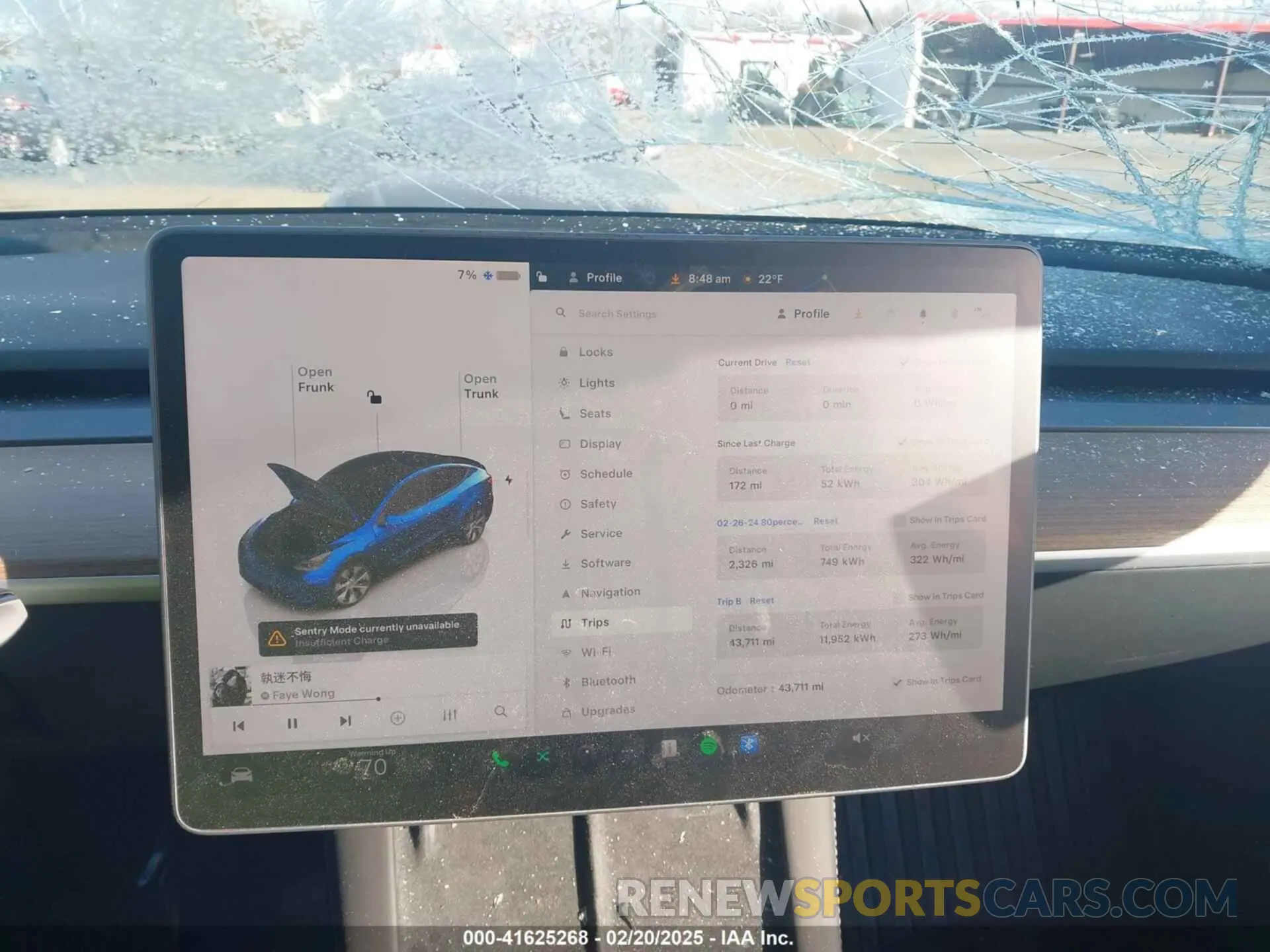 18 Фотография поврежденного автомобиля 7SAYGDEE7PA109299 TESLA MODEL Y 2023