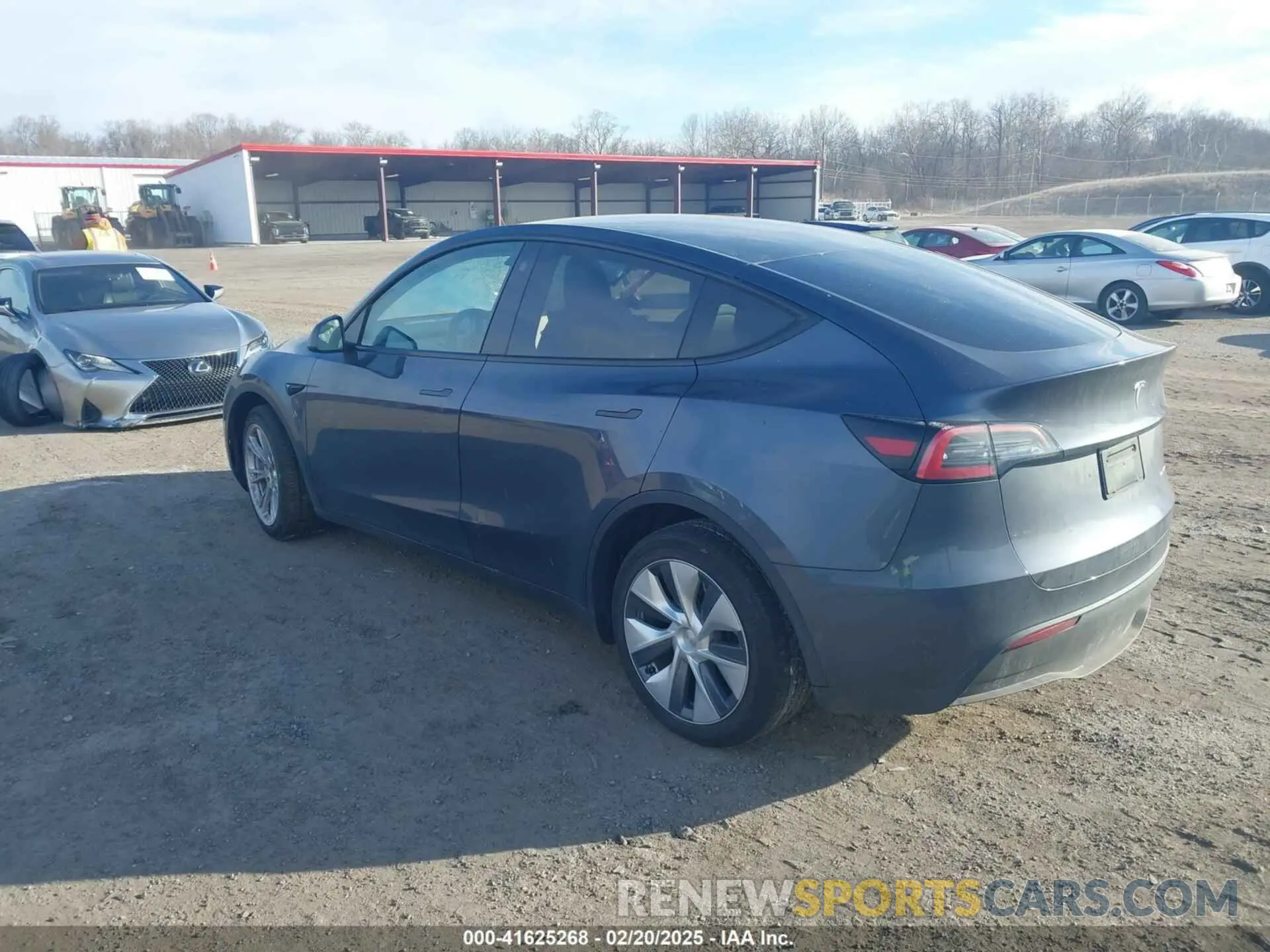 3 Фотография поврежденного автомобиля 7SAYGDEE7PA109299 TESLA MODEL Y 2023