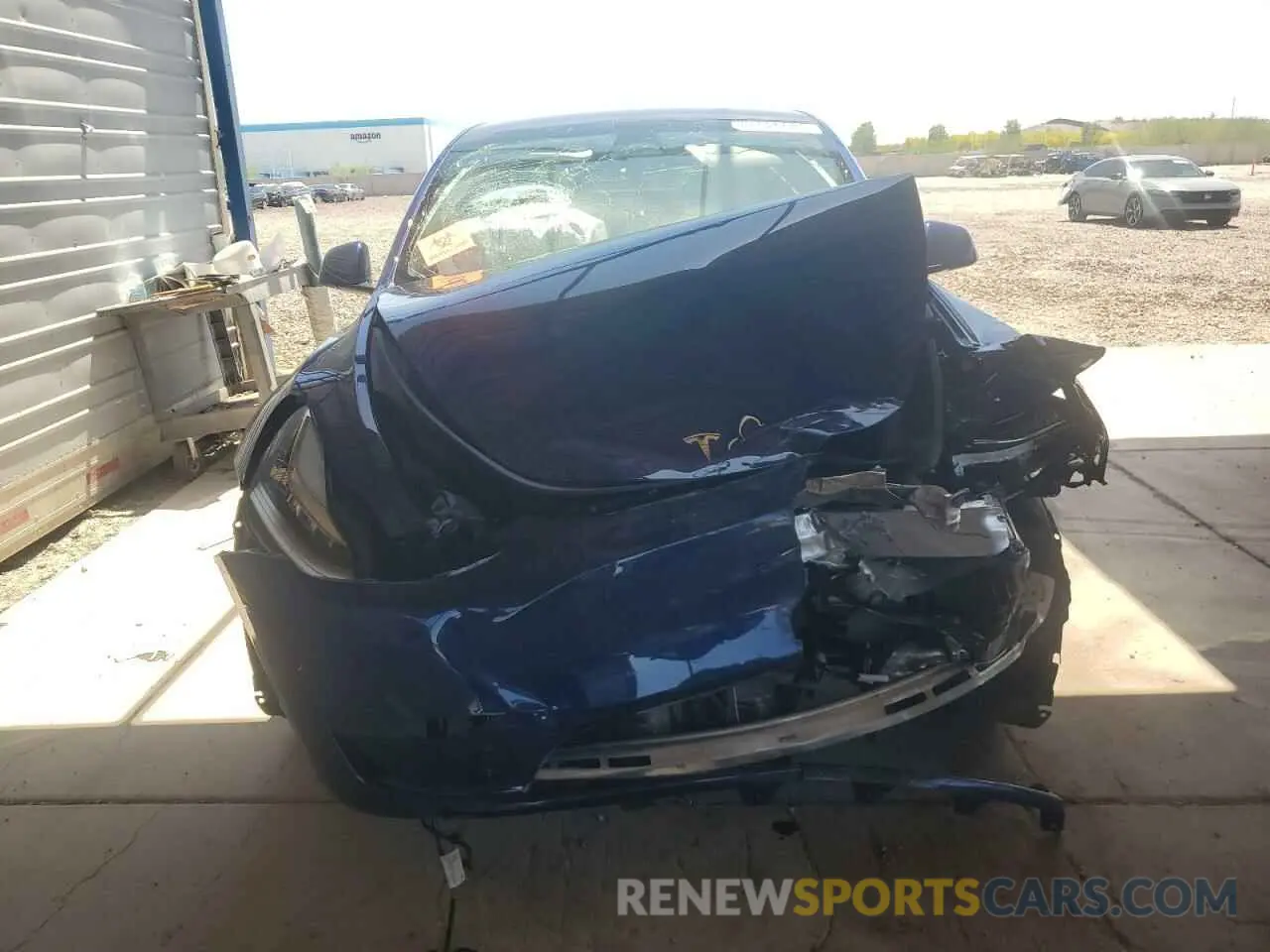 5 Фотография поврежденного автомобиля 7SAYGDEE7PA112865 TESLA MODEL Y 2023