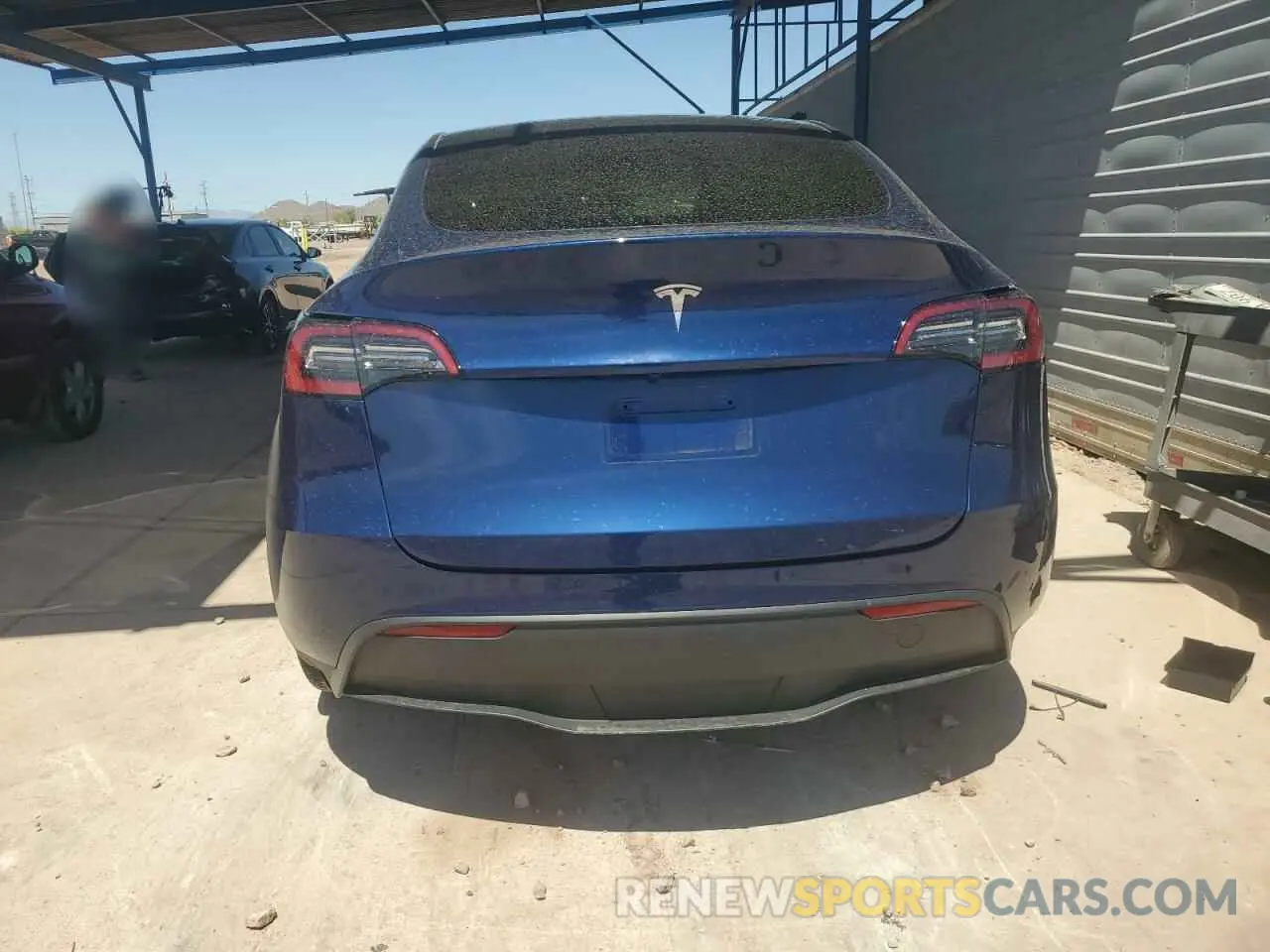 6 Фотография поврежденного автомобиля 7SAYGDEE7PA112865 TESLA MODEL Y 2023