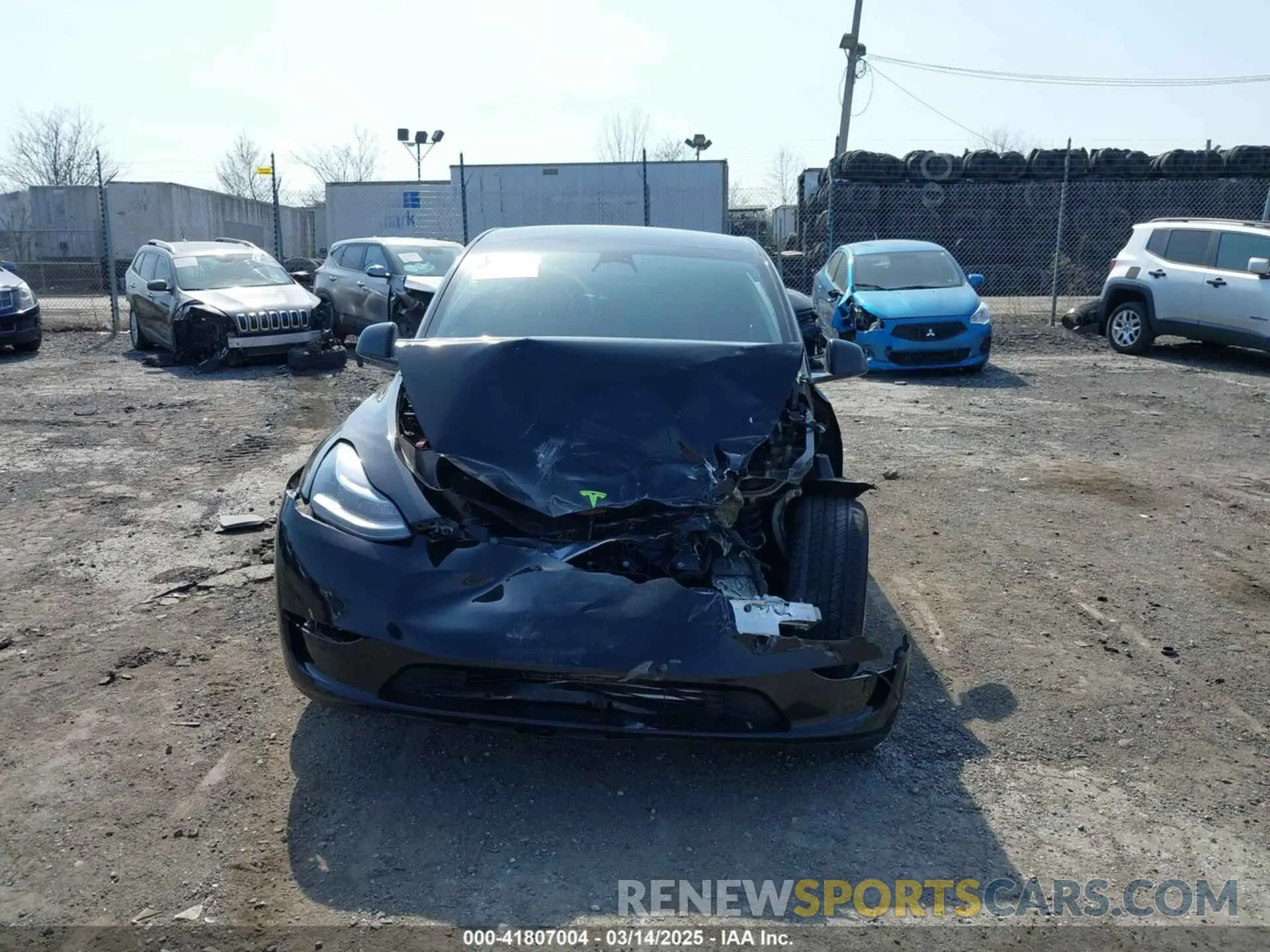 12 Photograph of a damaged car 7SAYGDEE7PA128094 TESLA MODEL Y 2023