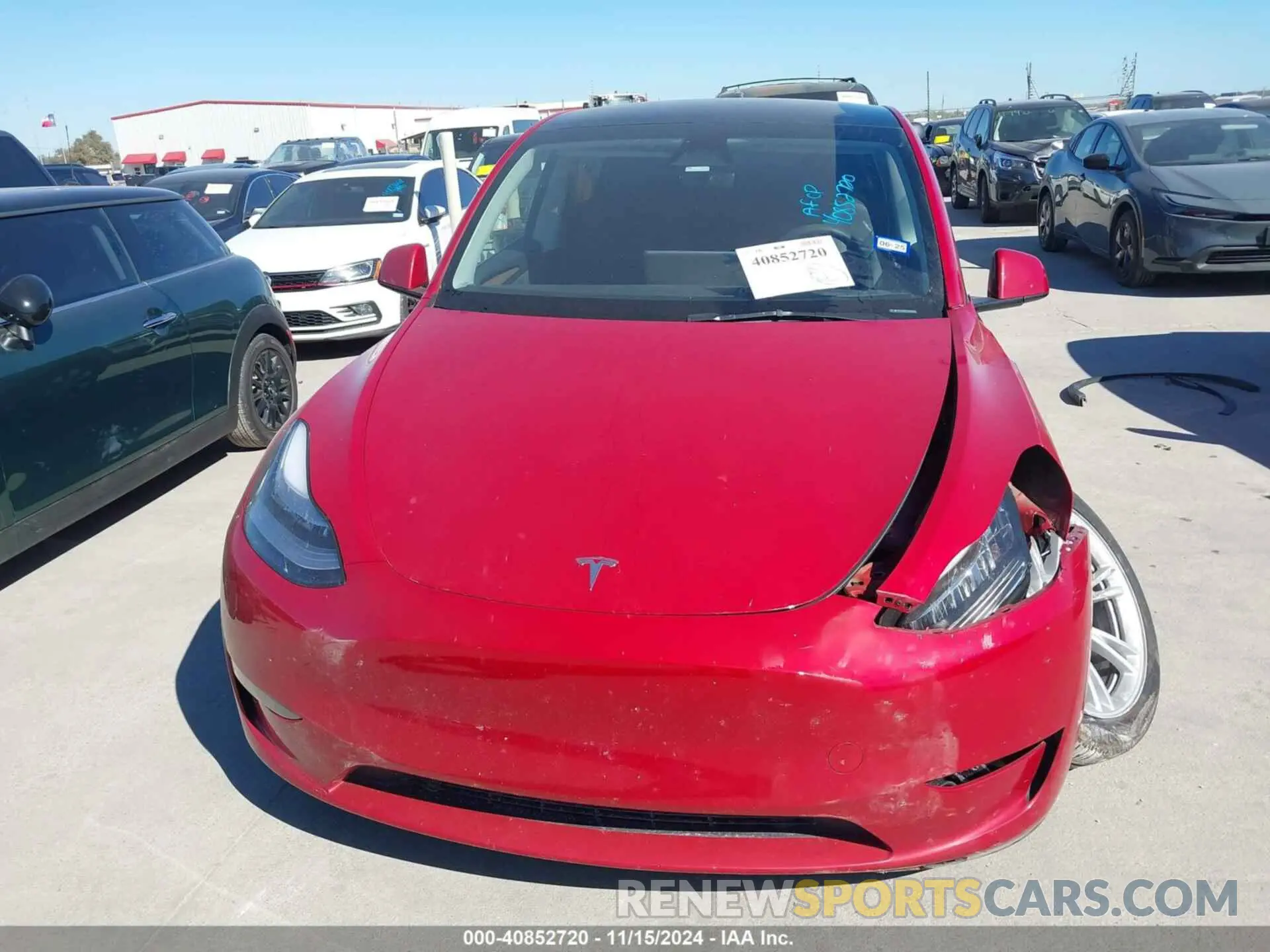 12 Photograph of a damaged car 7SAYGDEE7PA136437 TESLA MODEL Y 2023