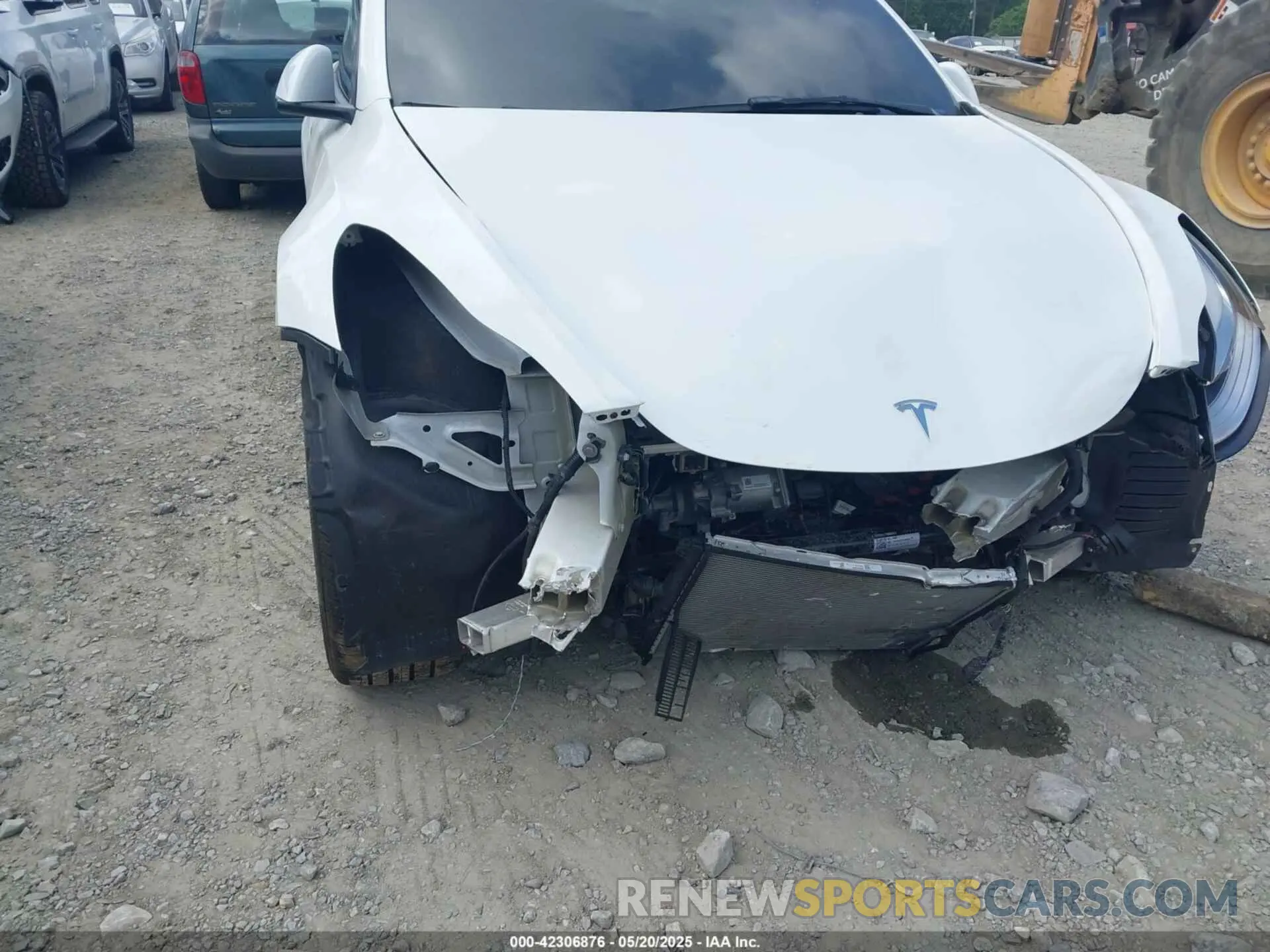 6 Photograph of a damaged car 7SAYGDEE7PA146286 TESLA MODEL Y 2023
