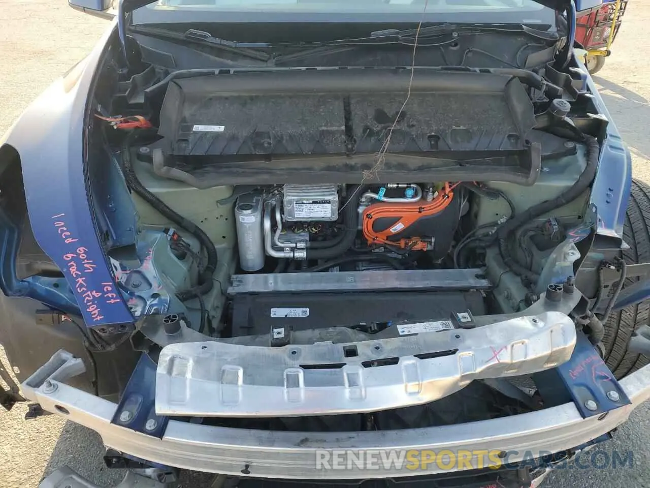 11 Фотография поврежденного автомобиля 7SAYGDEE7PA146322 TESLA MODEL Y 2023