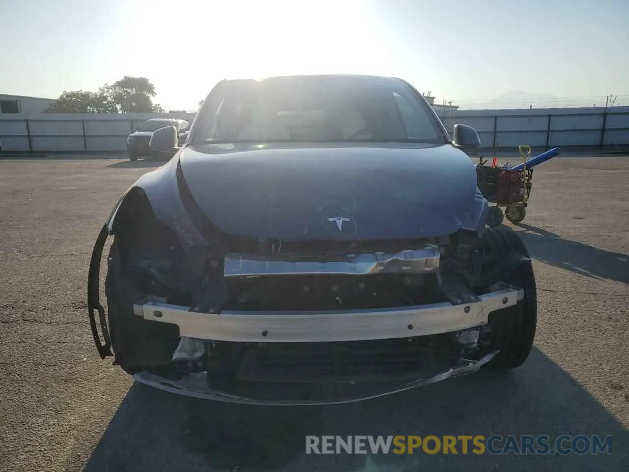 5 Фотография поврежденного автомобиля 7SAYGDEE7PA146322 TESLA MODEL Y 2023