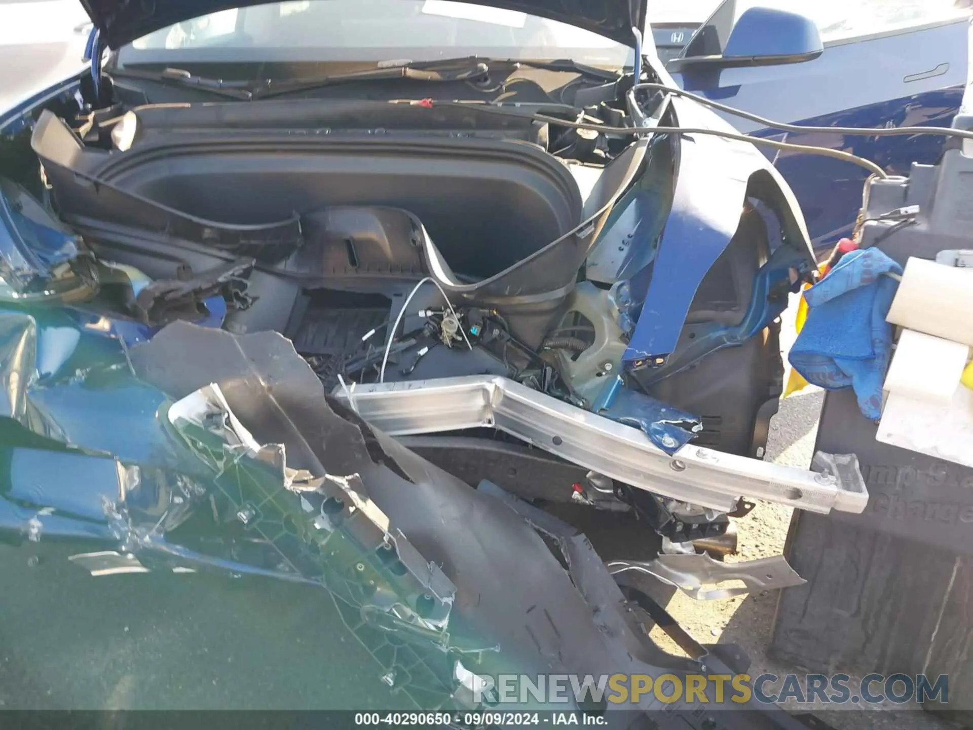 6 Фотография поврежденного автомобиля 7SAYGDEE7PA154713 TESLA MODEL Y 2023