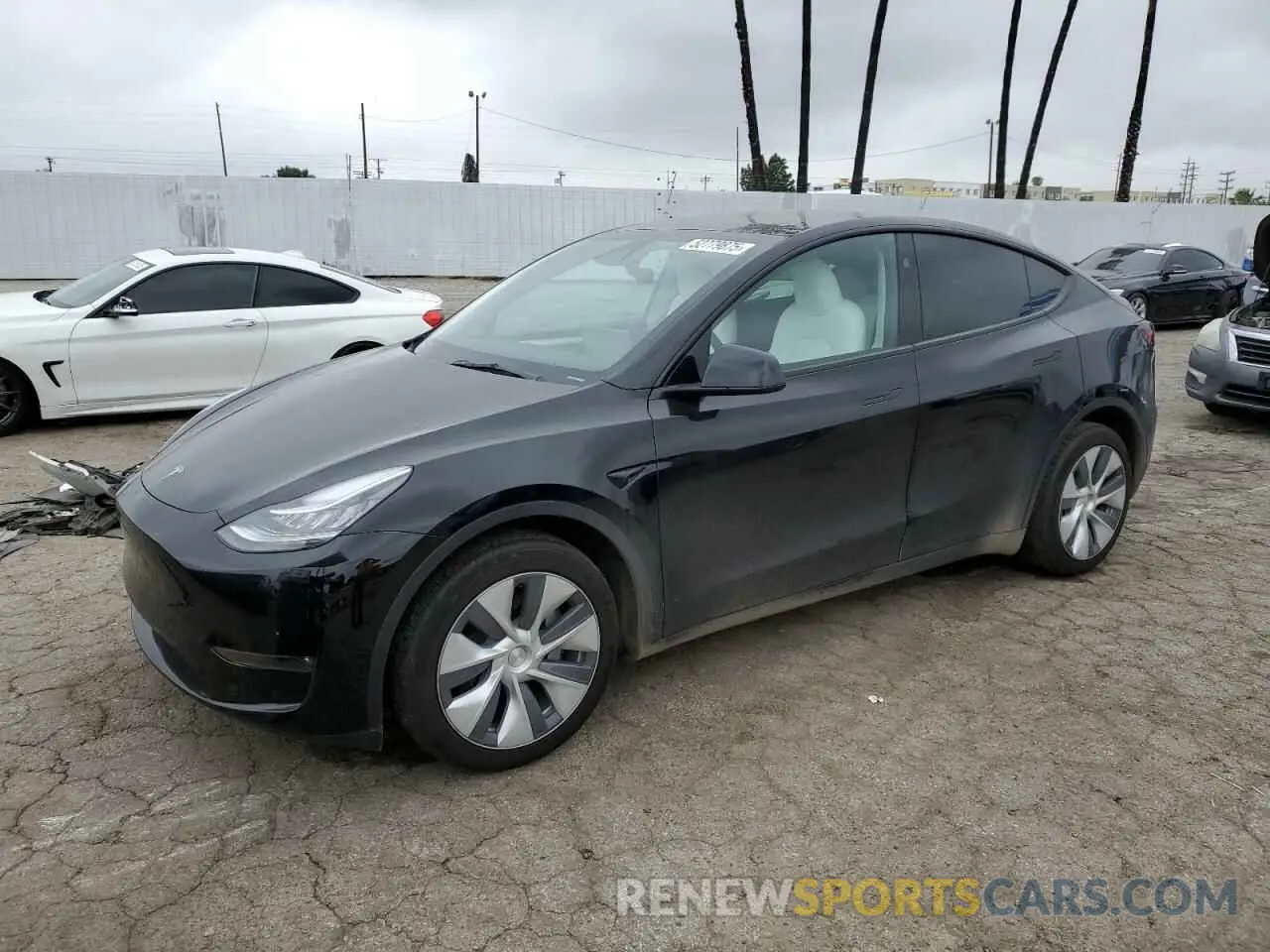 1 Фотография поврежденного автомобиля 7SAYGDEE7PA155411 TESLA MODEL Y 2023