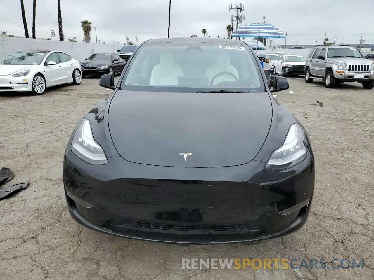 5 Фотография поврежденного автомобиля 7SAYGDEE7PA155411 TESLA MODEL Y 2023