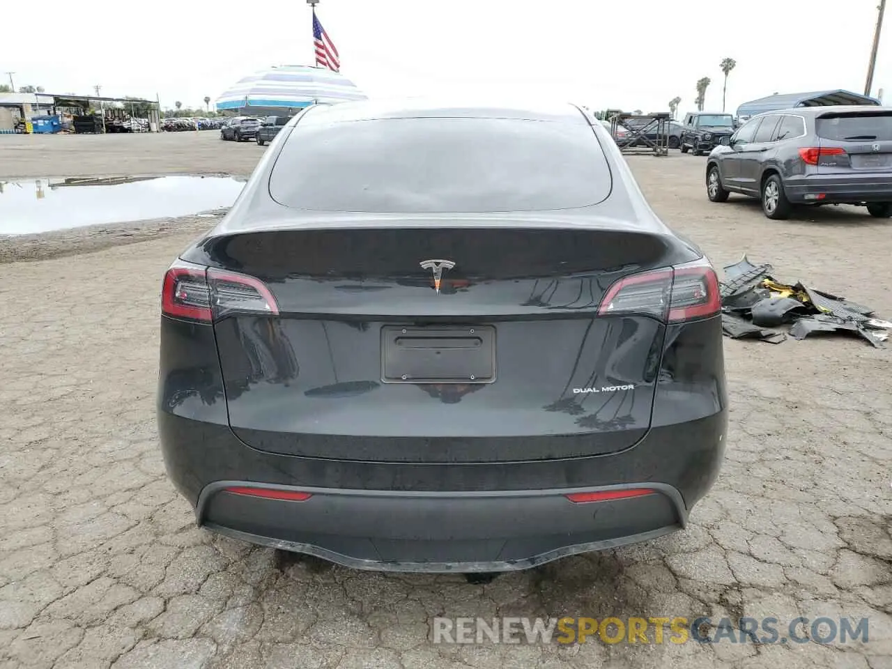6 Фотография поврежденного автомобиля 7SAYGDEE7PA155411 TESLA MODEL Y 2023