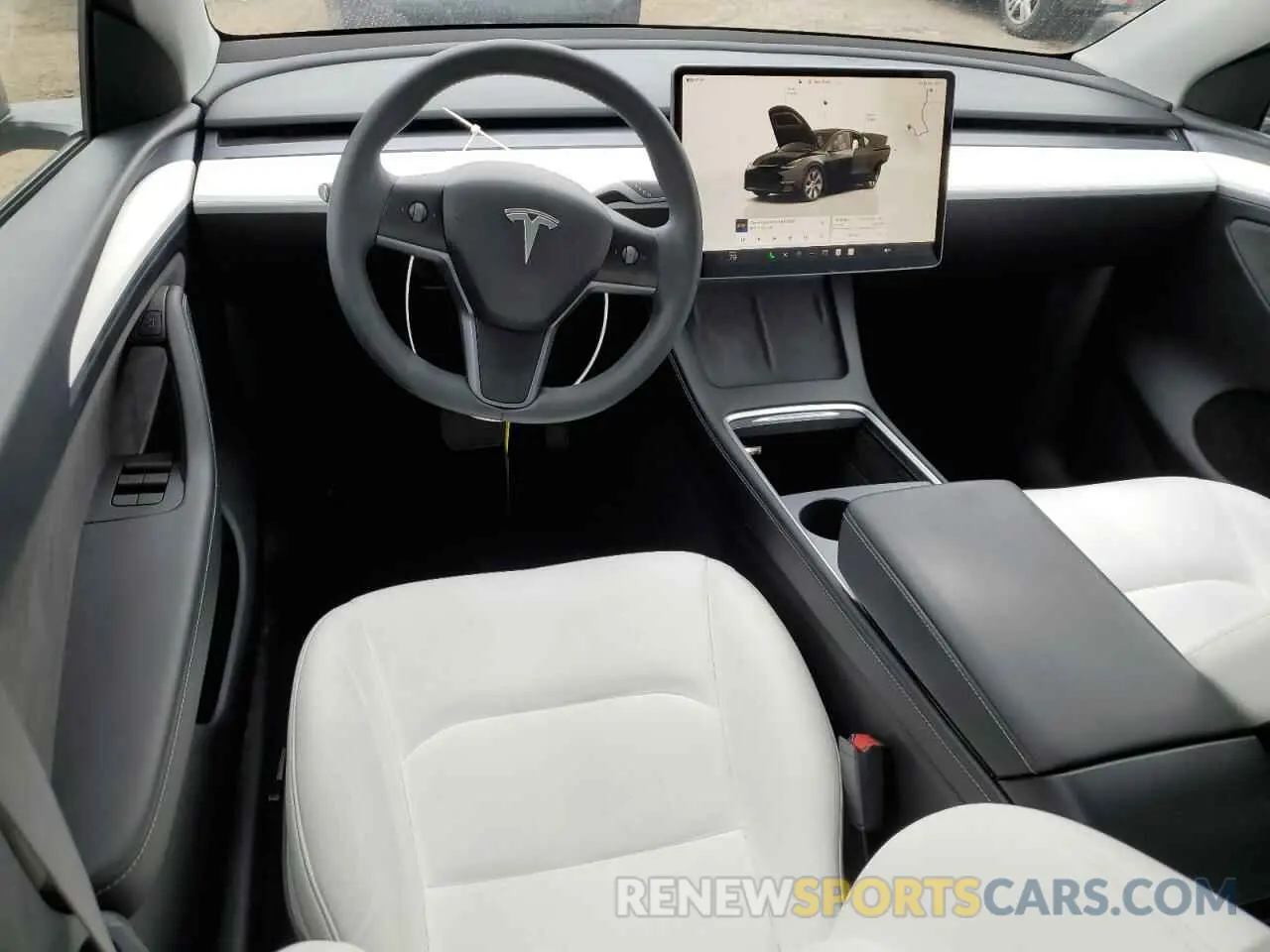 8 Фотография поврежденного автомобиля 7SAYGDEE7PA155411 TESLA MODEL Y 2023