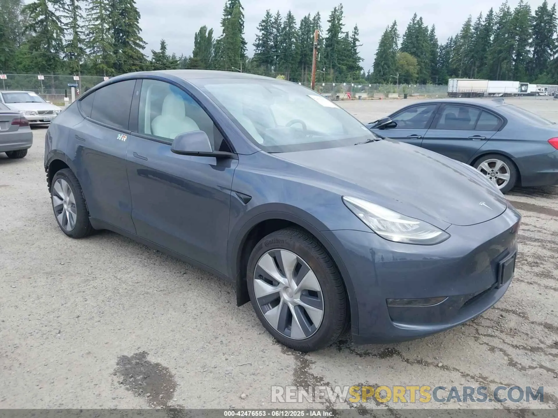 1 Photograph of a damaged car 7SAYGDEE7PA159345 TESLA MODEL Y 2023