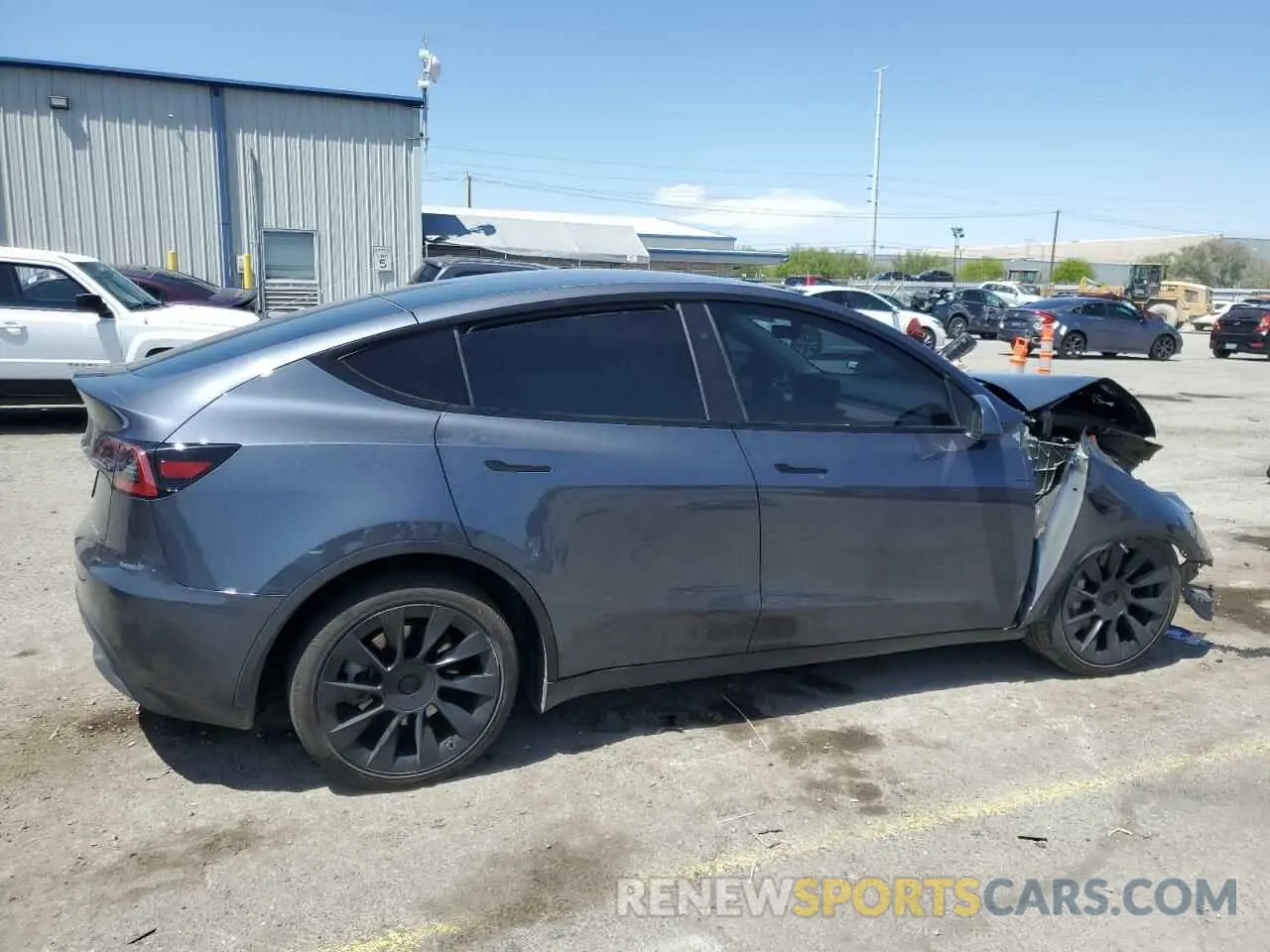 3 Photograph of a damaged car 7SAYGDEE7PA166103 TESLA MODEL Y 2023