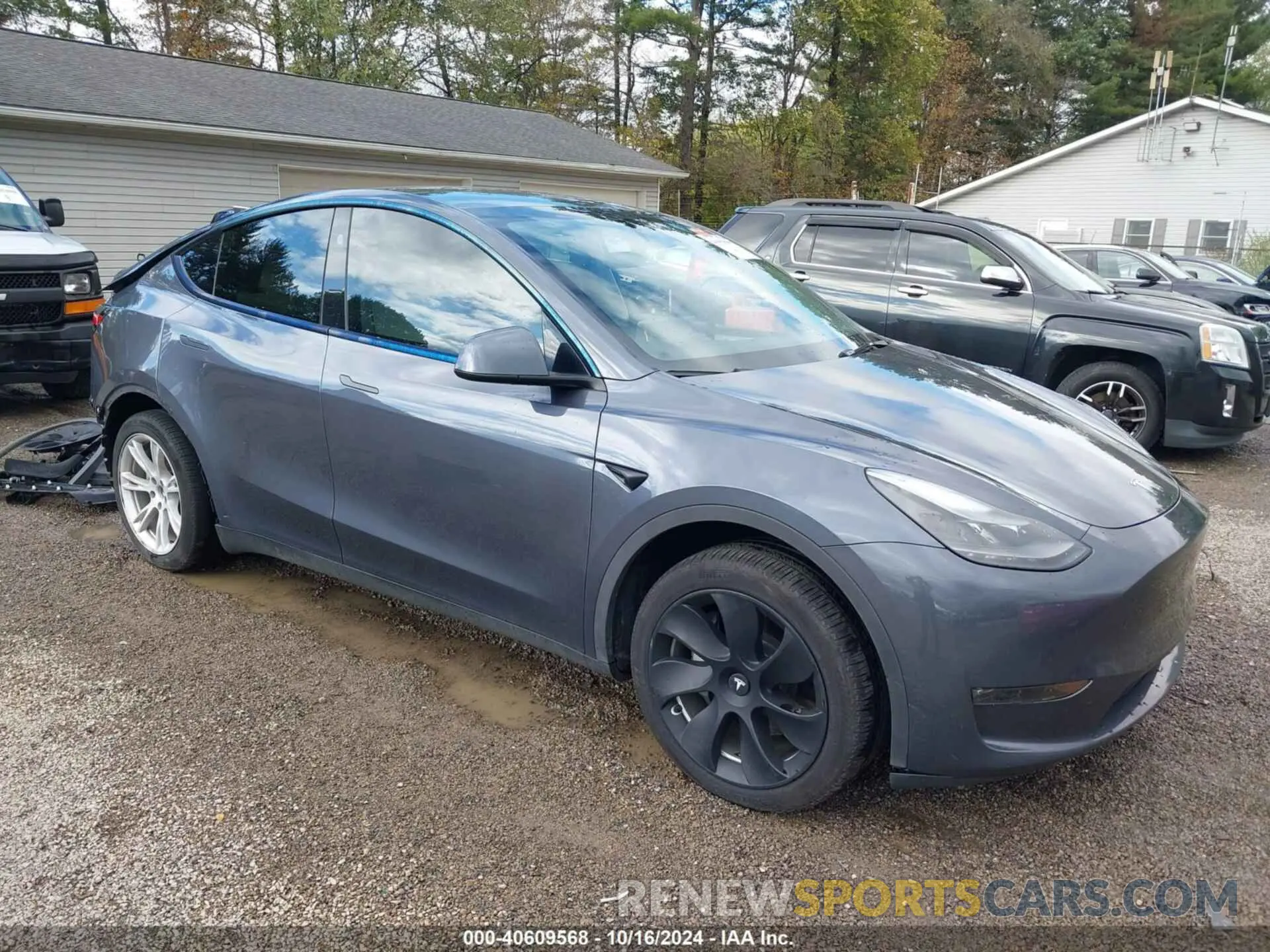 1 Photograph of a damaged car 7SAYGDEE7PA172421 TESLA MODEL Y 2023