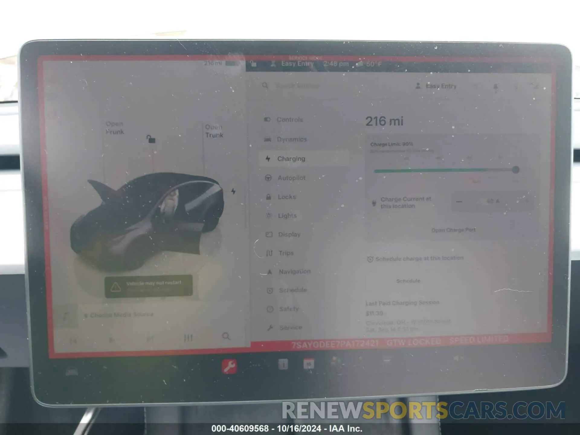 19 Photograph of a damaged car 7SAYGDEE7PA172421 TESLA MODEL Y 2023