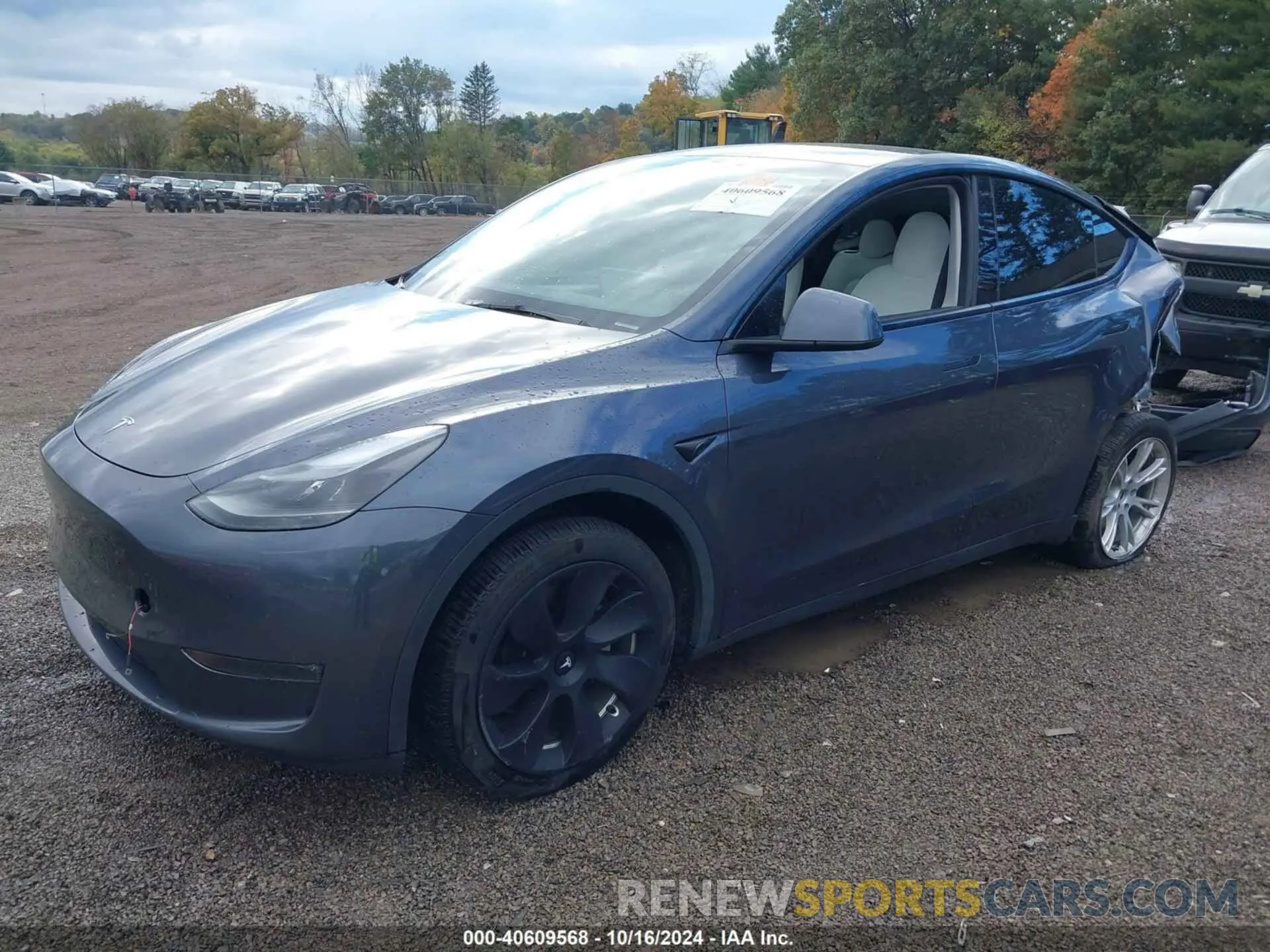 2 Photograph of a damaged car 7SAYGDEE7PA172421 TESLA MODEL Y 2023