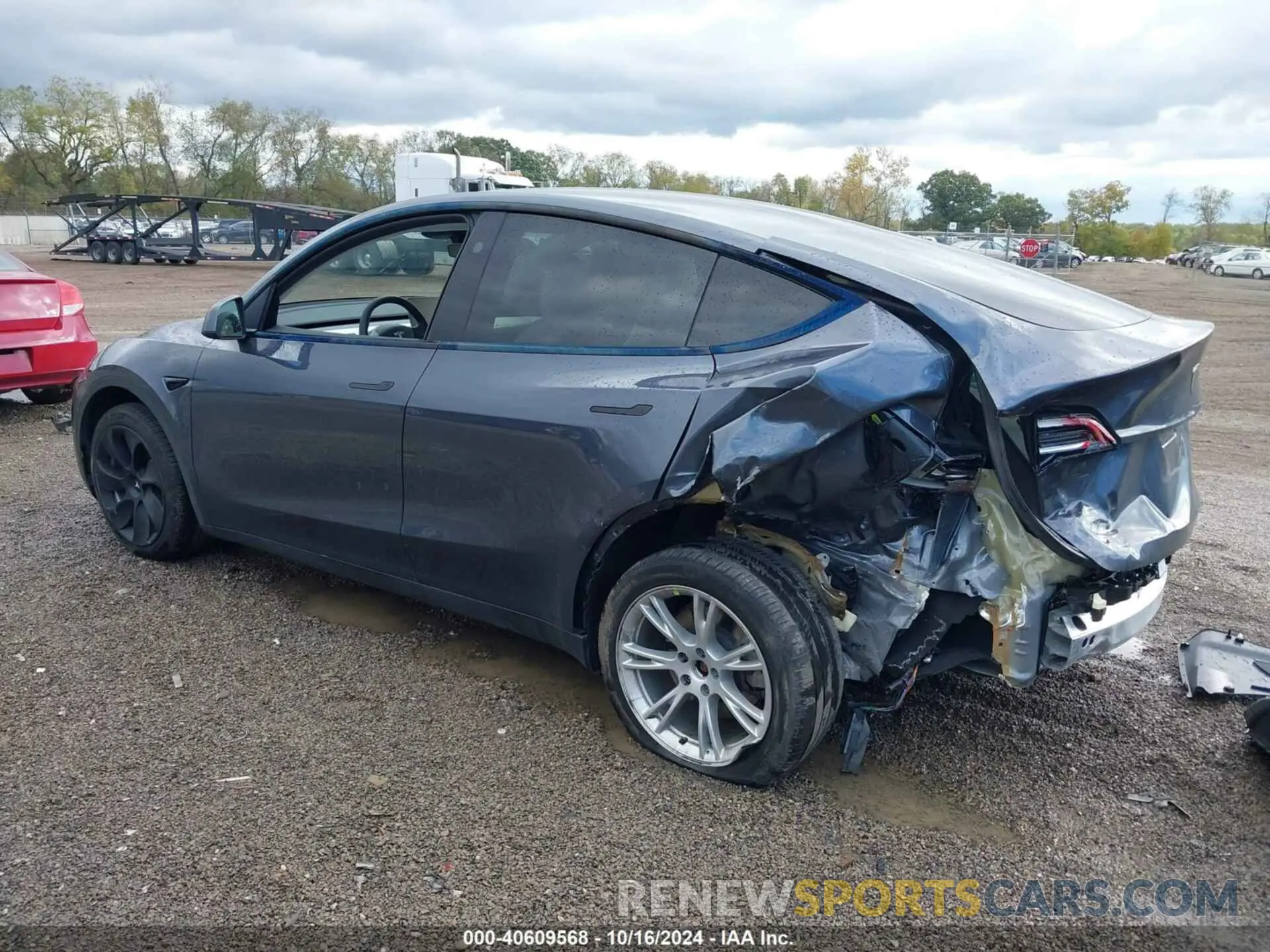 3 Photograph of a damaged car 7SAYGDEE7PA172421 TESLA MODEL Y 2023