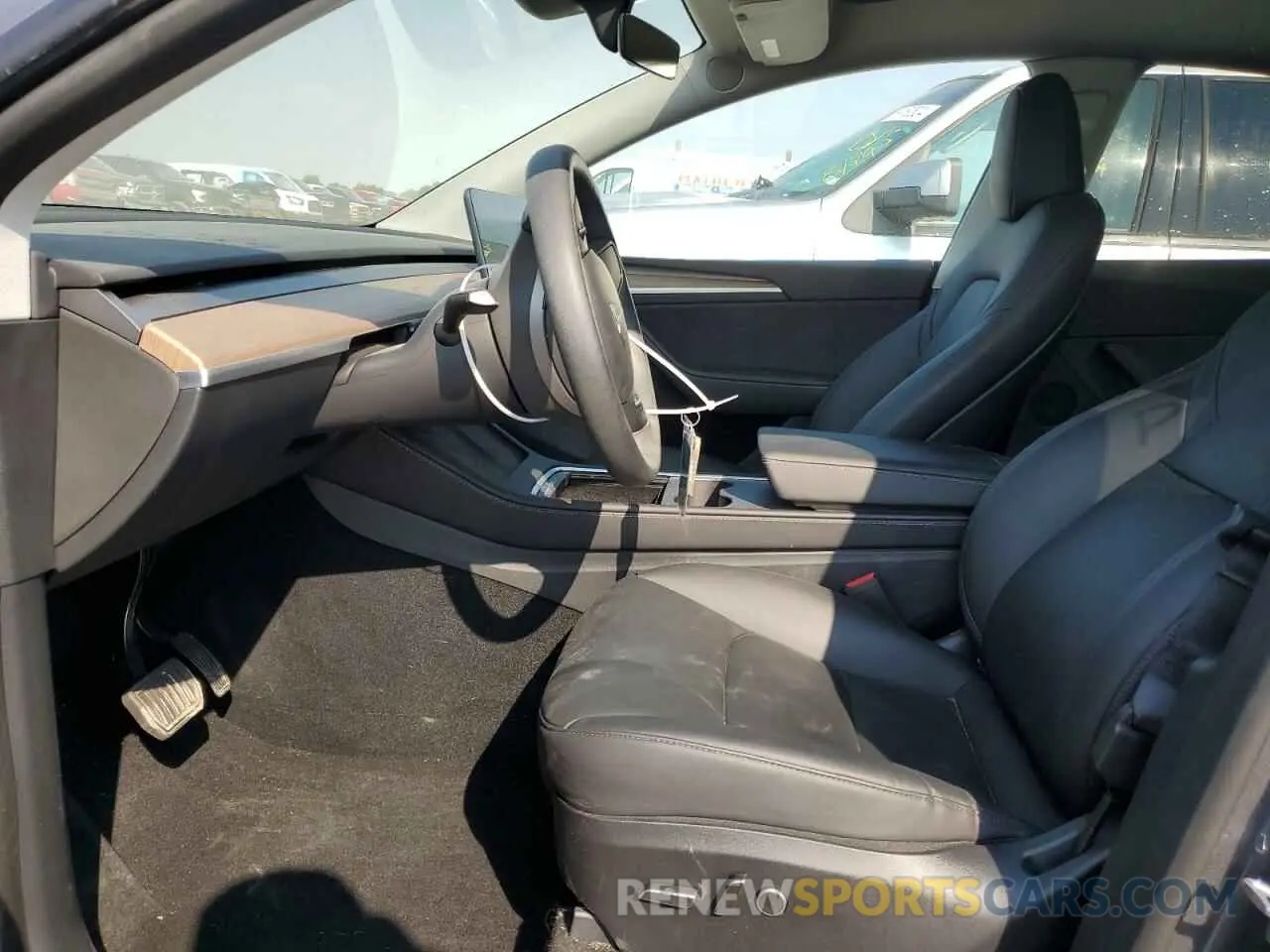 7 Photograph of a damaged car 7SAYGDEE7PA203876 TESLA MODEL Y 2023