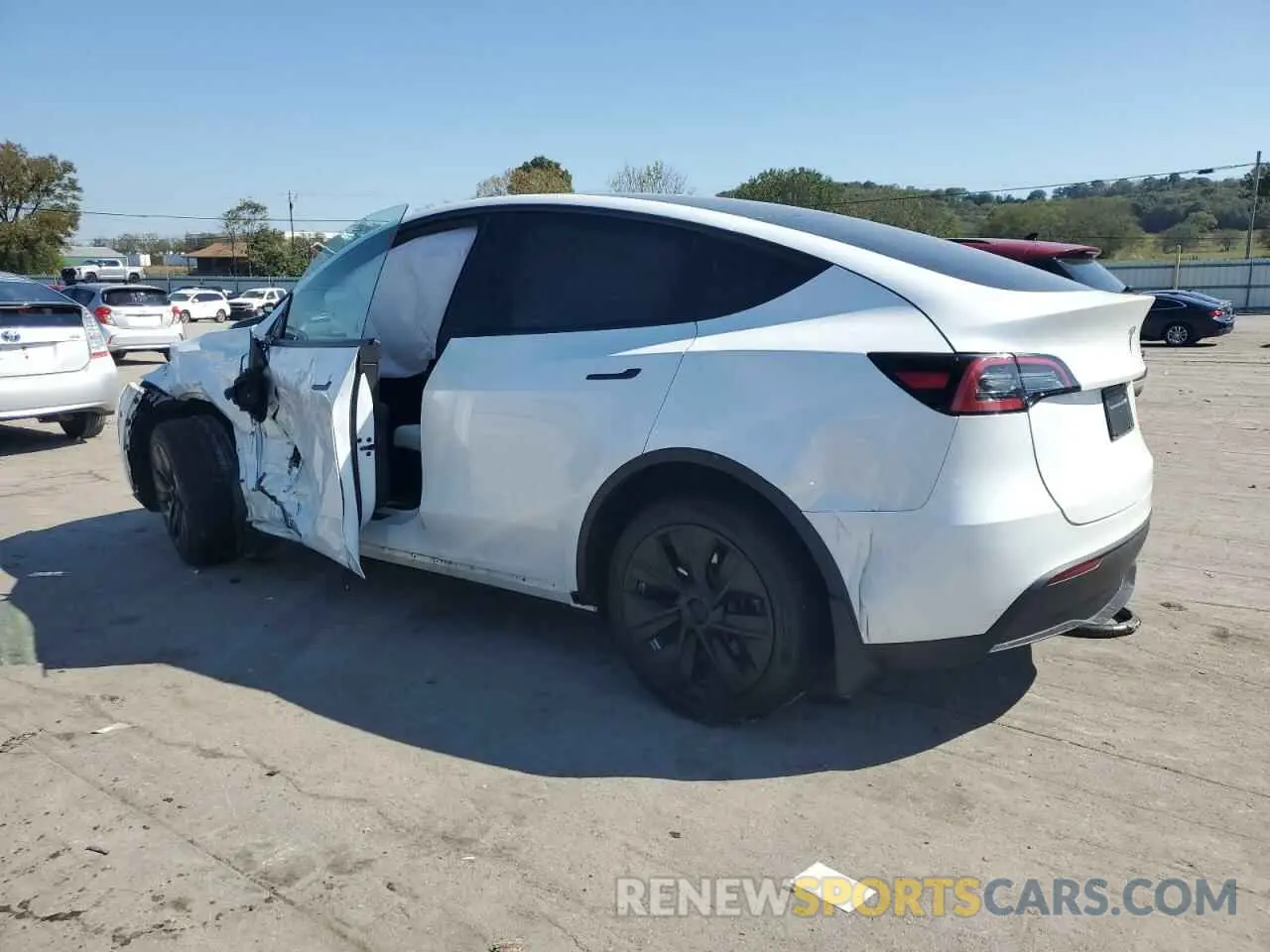2 Фотография поврежденного автомобиля 7SAYGDEE7PA207796 TESLA MODEL Y 2023