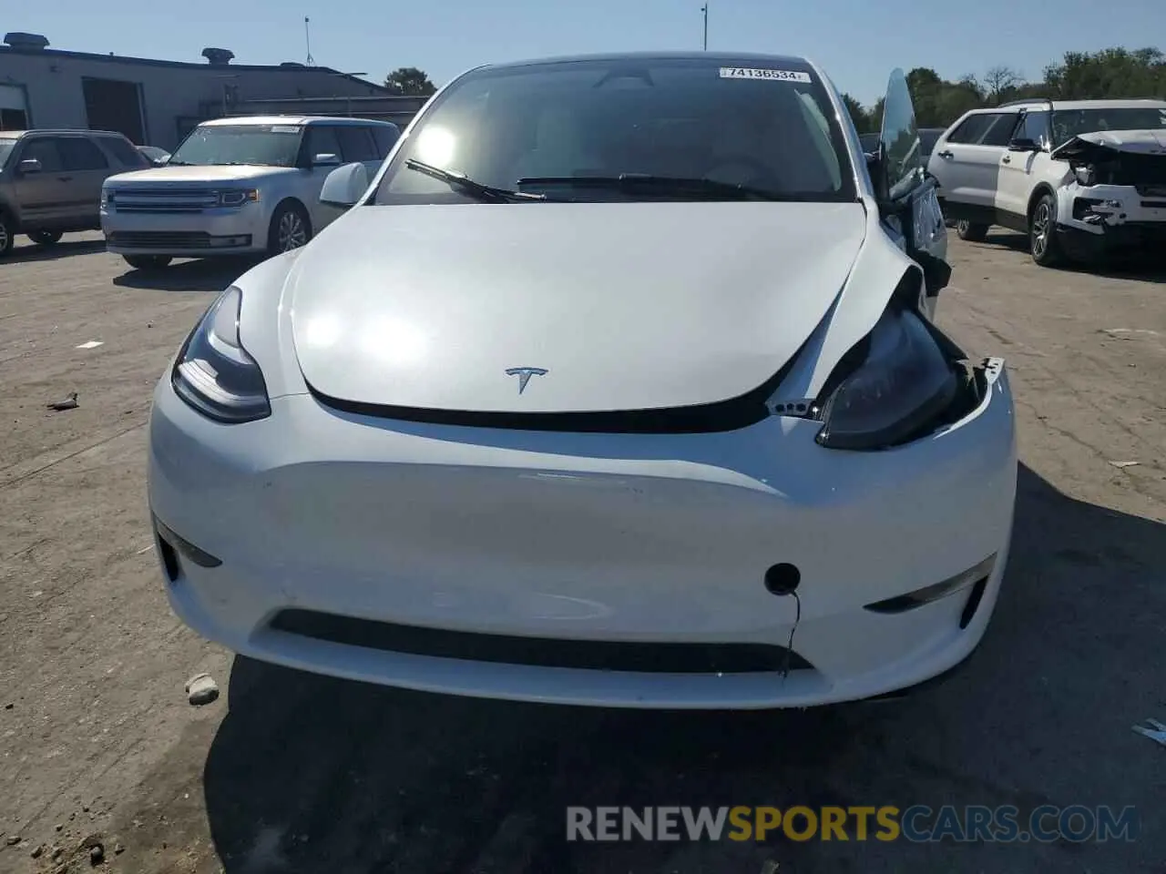 5 Фотография поврежденного автомобиля 7SAYGDEE7PA207796 TESLA MODEL Y 2023