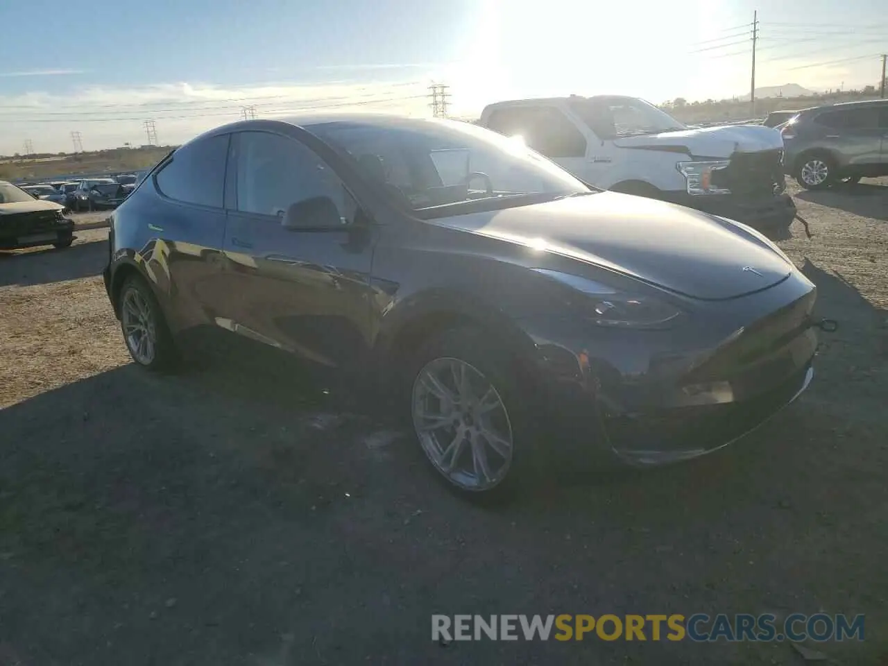 4 Photograph of a damaged car 7SAYGDEE7PA211685 TESLA MODEL Y 2023