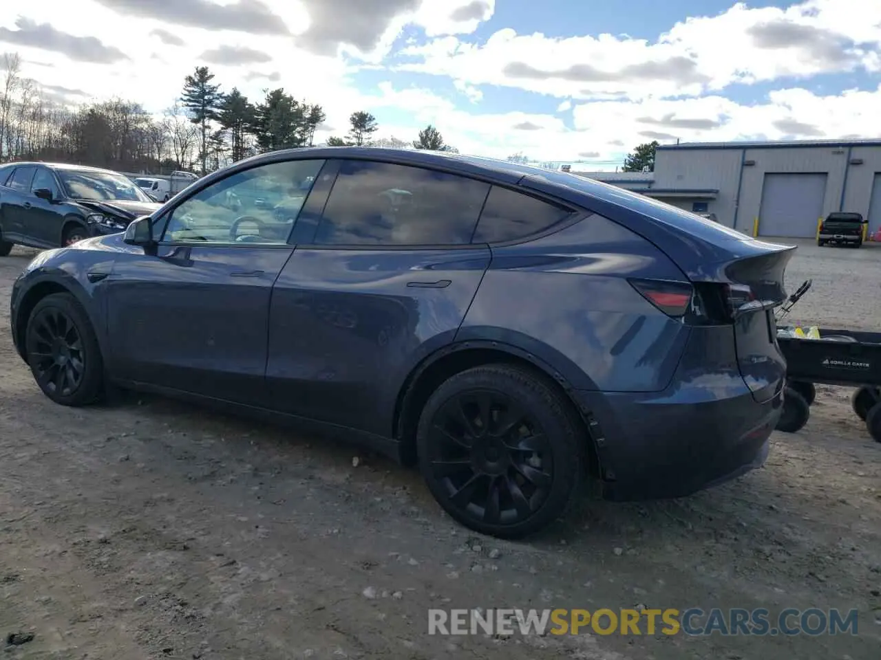 2 Photograph of a damaged car 7SAYGDEE7PF595809 TESLA MODEL Y 2023