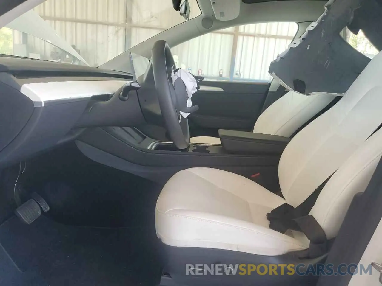 7 Фотография поврежденного автомобиля 7SAYGDEE7PF614925 TESLA MODEL Y 2023