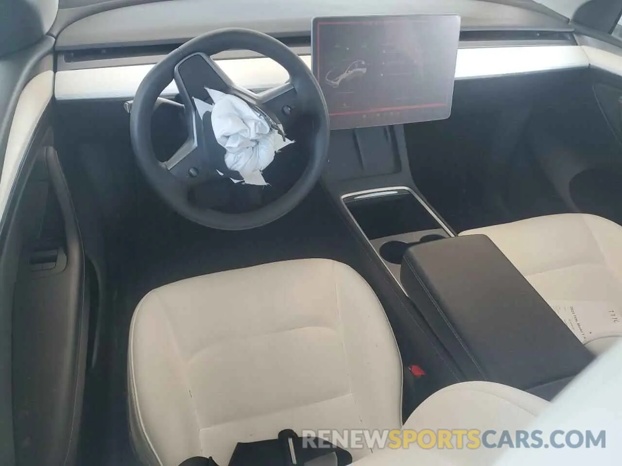 8 Фотография поврежденного автомобиля 7SAYGDEE7PF614925 TESLA MODEL Y 2023