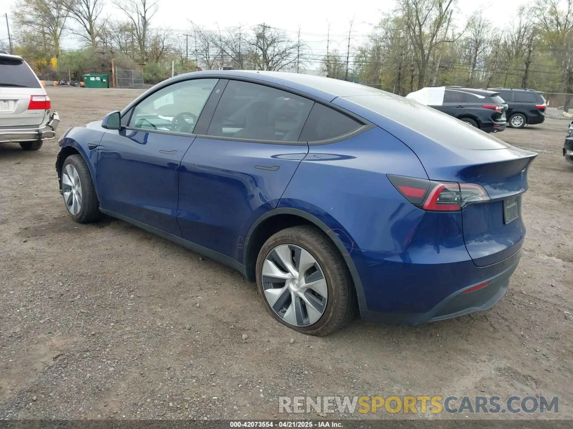 3 Фотография поврежденного автомобиля 7SAYGDEE7PF616500 TESLA MODEL Y 2023