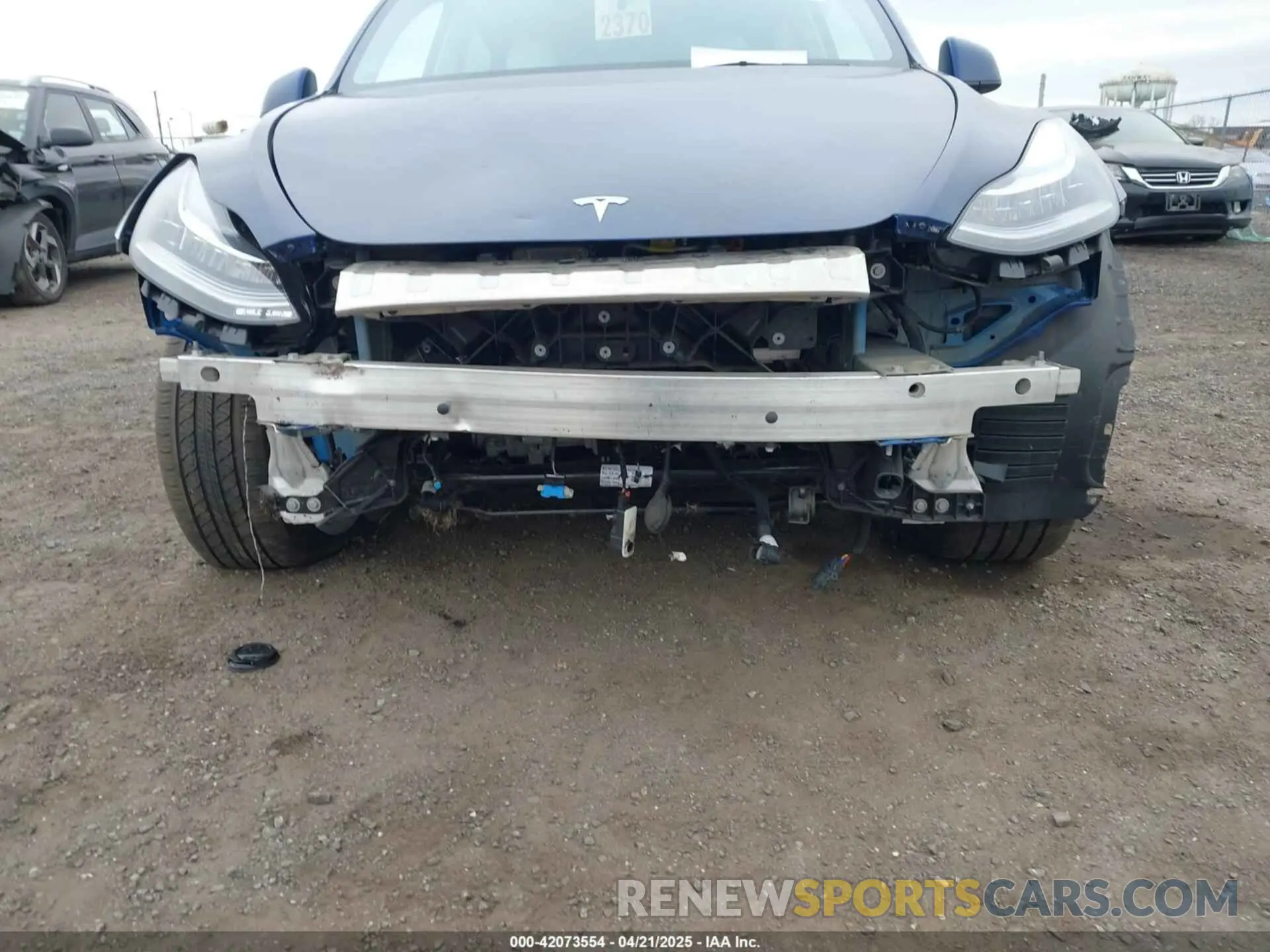 6 Фотография поврежденного автомобиля 7SAYGDEE7PF616500 TESLA MODEL Y 2023