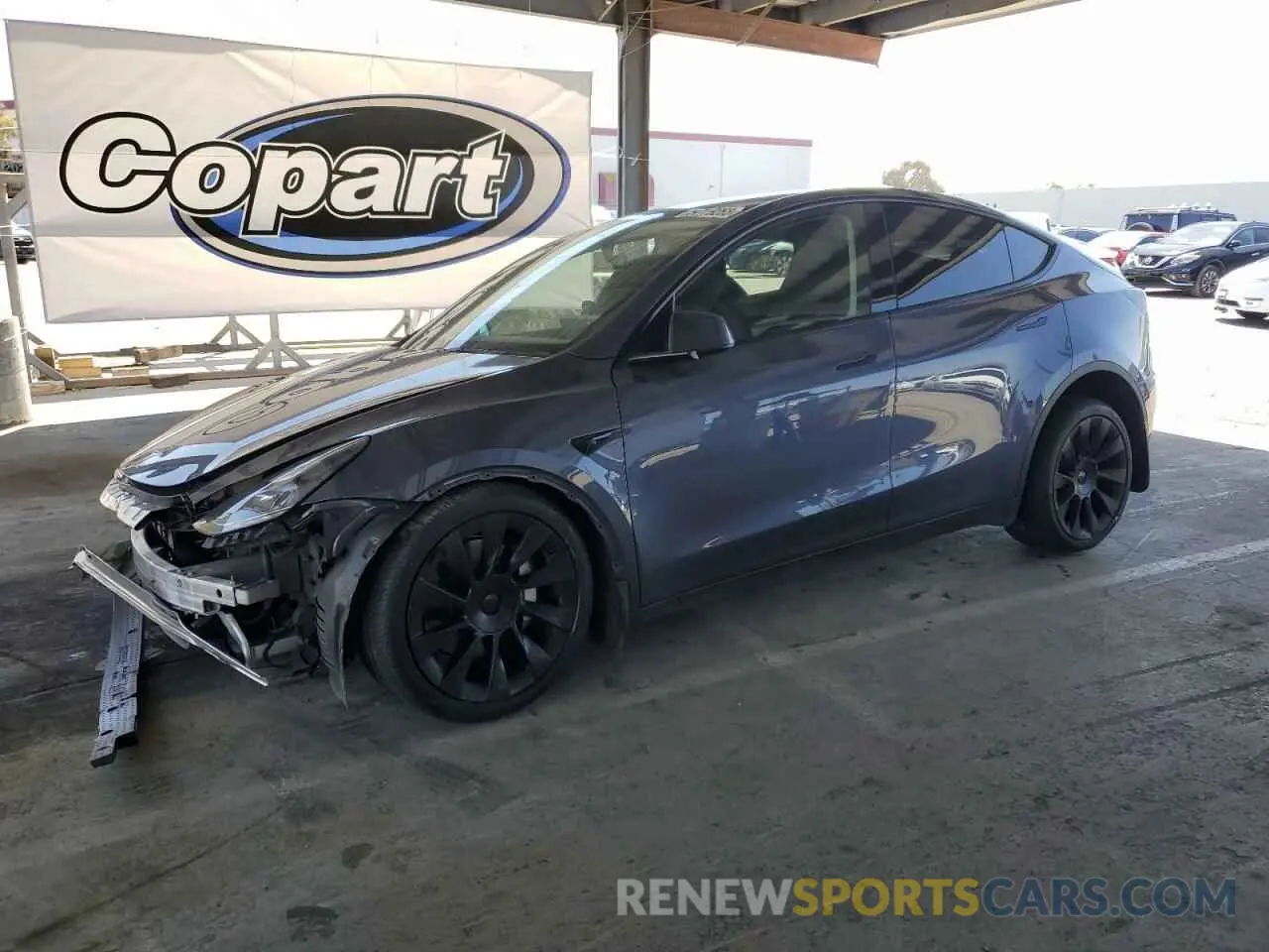 1 Photograph of a damaged car 7SAYGDEE7PF620272 TESLA MODEL Y 2023