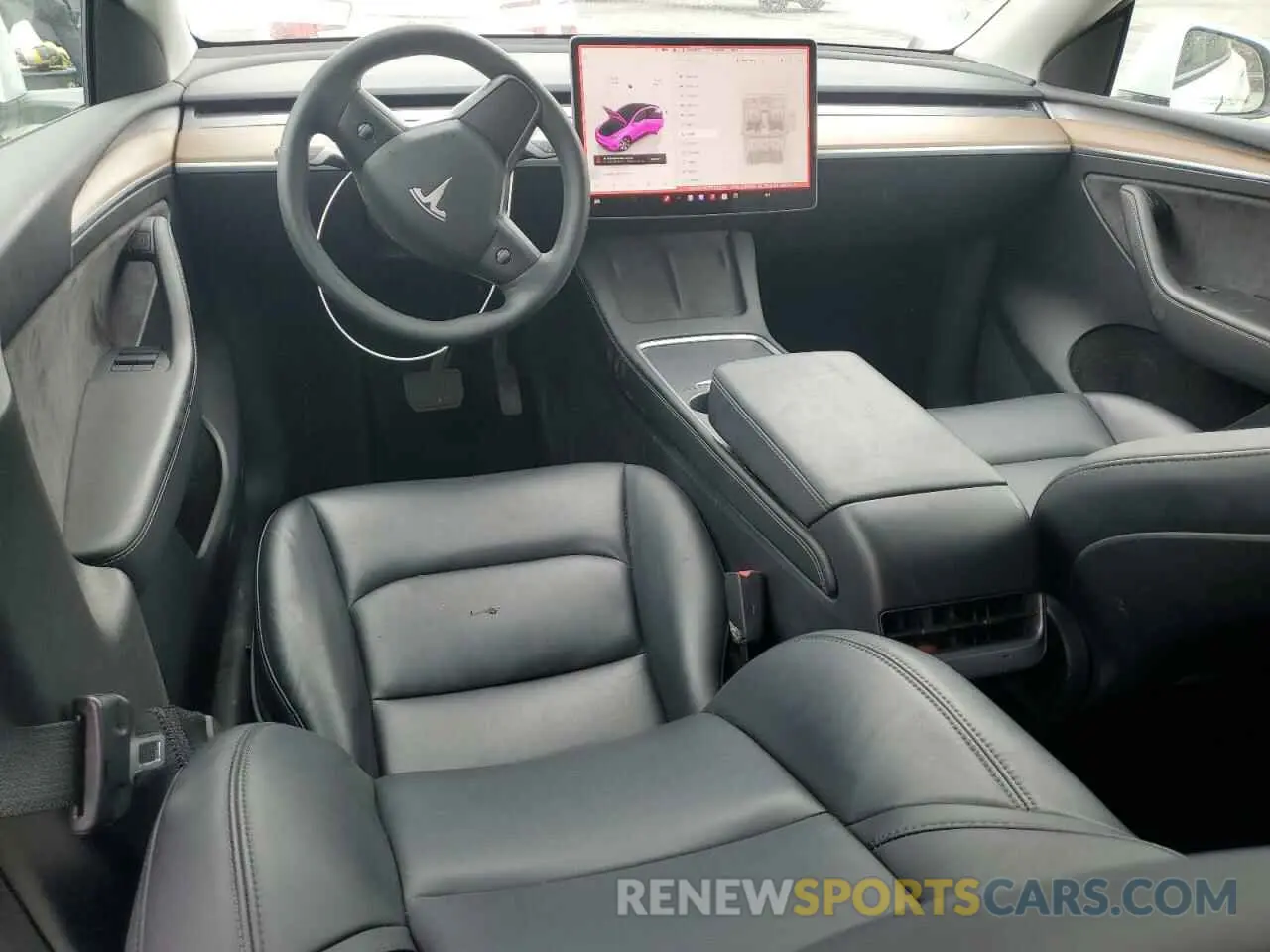 8 Фотография поврежденного автомобиля 7SAYGDEE7PF632910 TESLA MODEL Y 2023