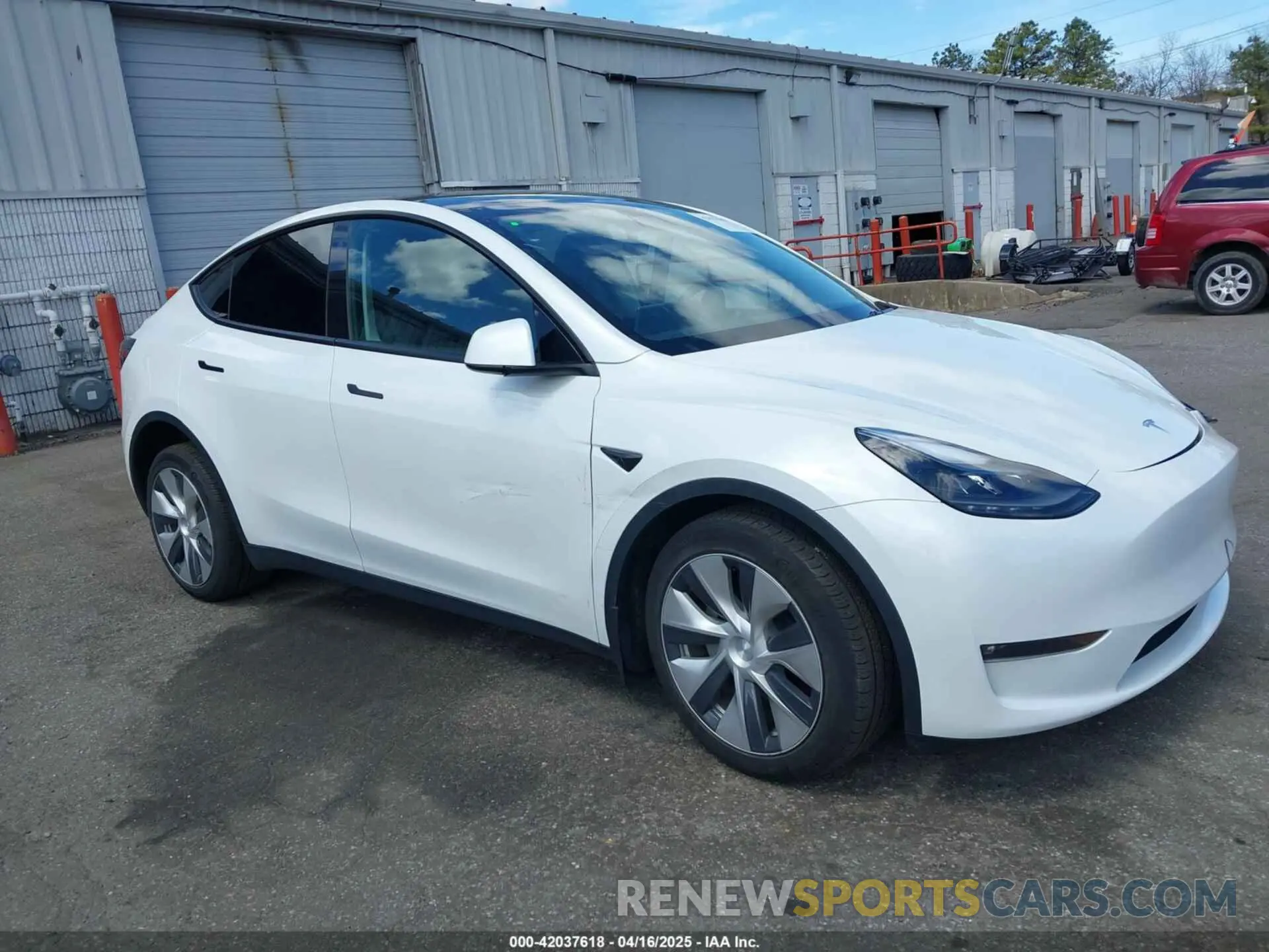 1 Фотография поврежденного автомобиля 7SAYGDEE7PF661324 TESLA MODEL Y 2023