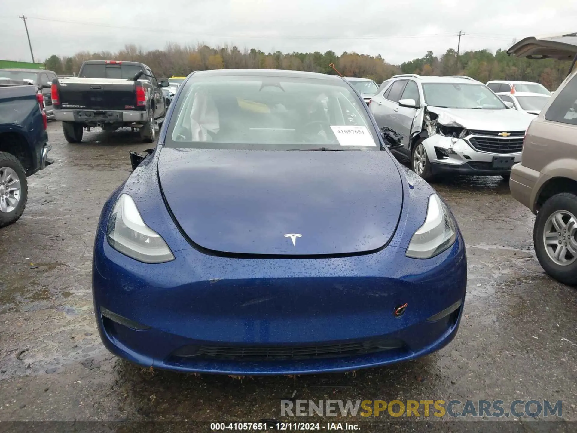 11 Фотография поврежденного автомобиля 7SAYGDEE7PF673988 TESLA MODEL Y 2023