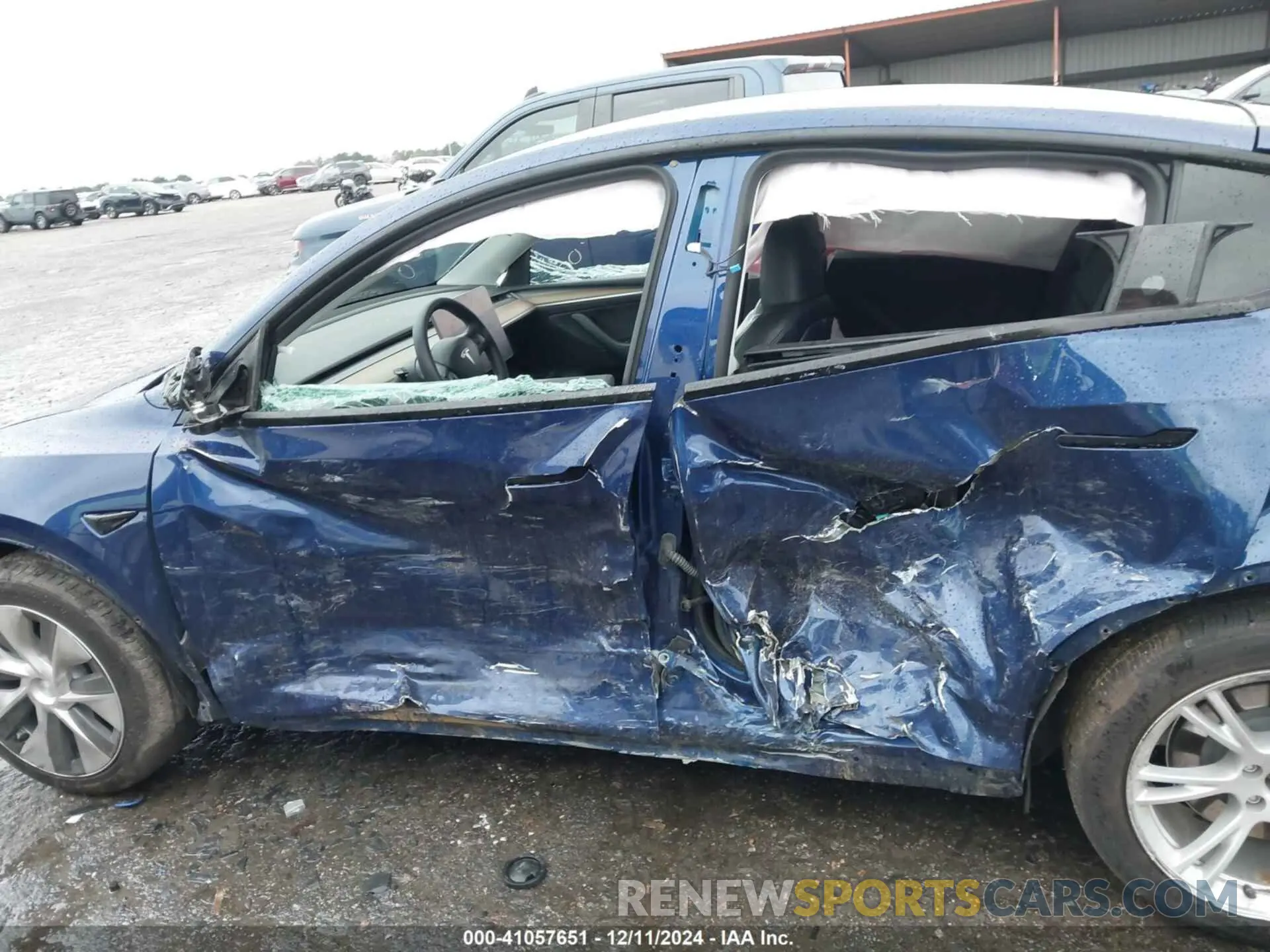 13 Фотография поврежденного автомобиля 7SAYGDEE7PF673988 TESLA MODEL Y 2023