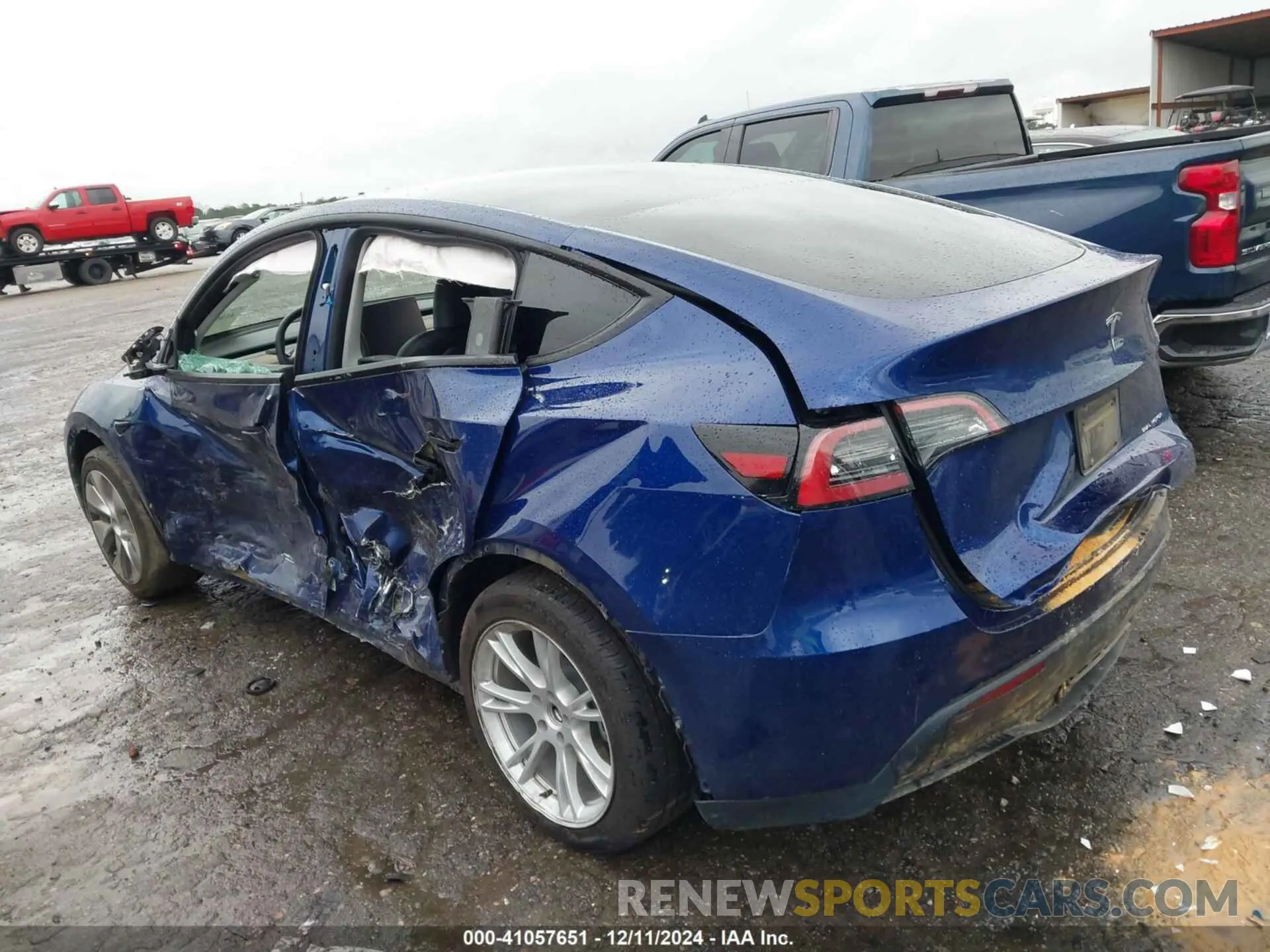3 Фотография поврежденного автомобиля 7SAYGDEE7PF673988 TESLA MODEL Y 2023