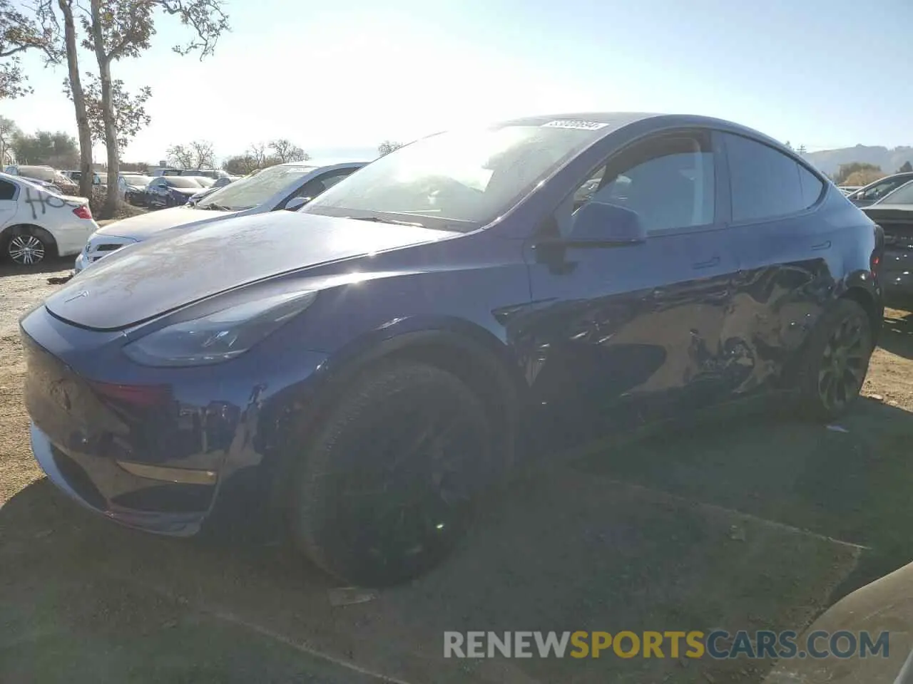 1 Photograph of a damaged car 7SAYGDEE7PF676678 TESLA MODEL Y 2023