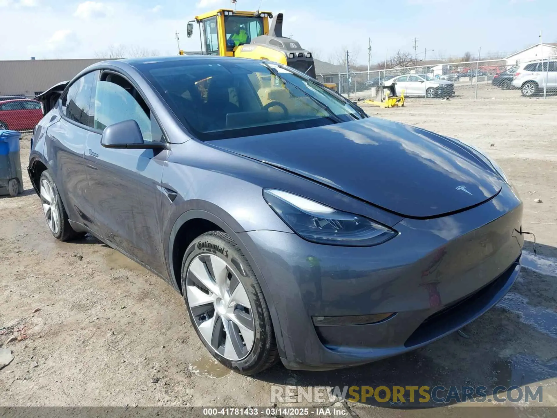 1 Фотография поврежденного автомобиля 7SAYGDEE7PF755980 TESLA MODEL Y 2023