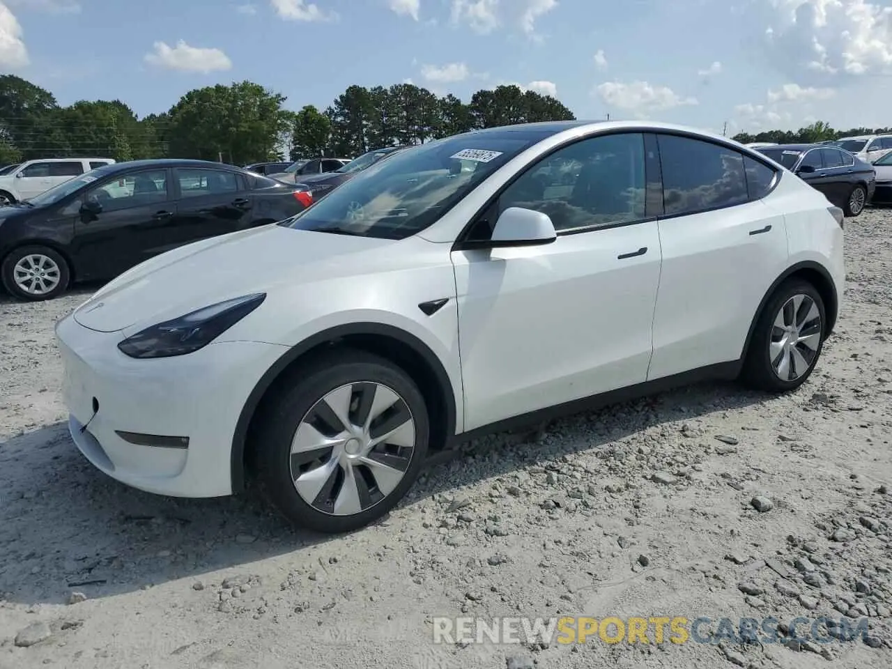1 Photograph of a damaged car 7SAYGDEE7PF792561 TESLA MODEL Y 2023
