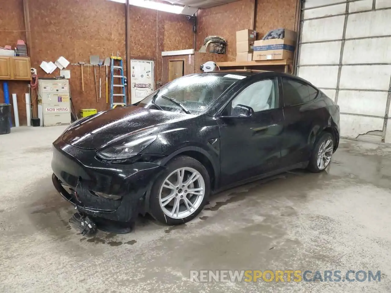 1 Фотография поврежденного автомобиля 7SAYGDEE7PF797887 TESLA MODEL Y 2023
